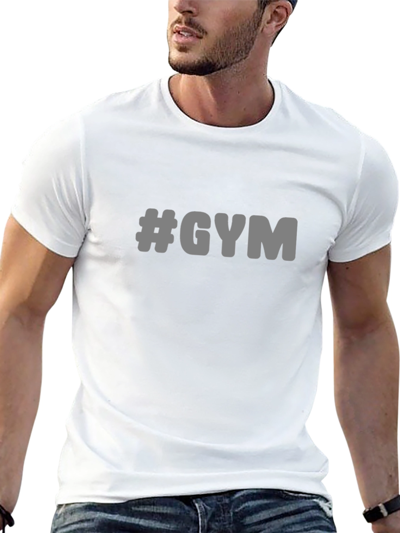 #GYM Black T-Shirt