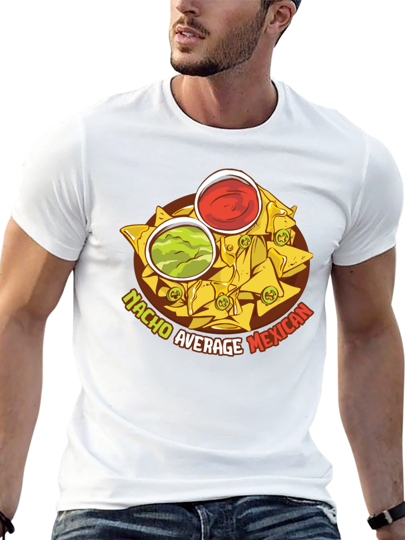 Nacho Average Mexican Food T-Shirt