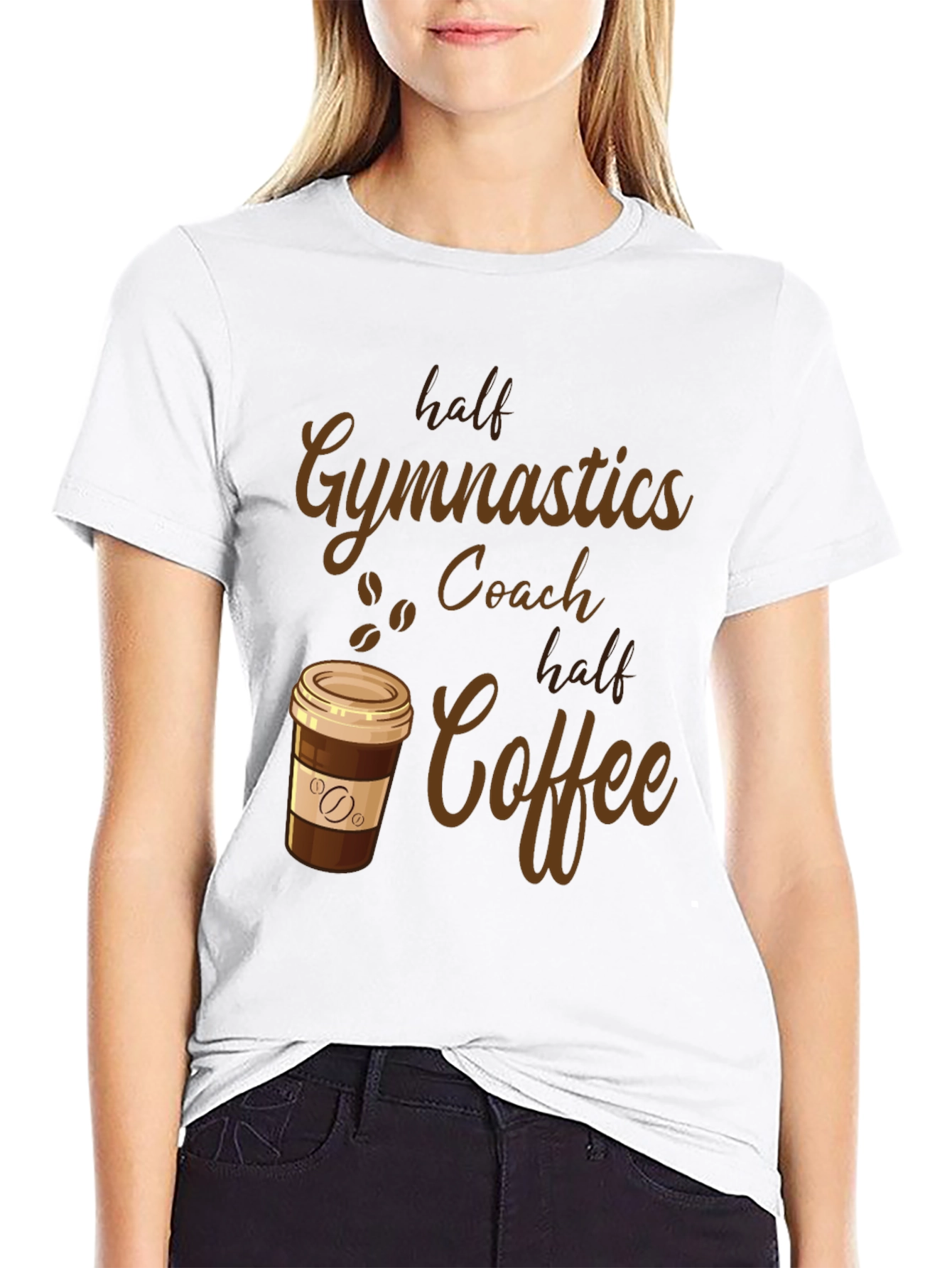 Gymnastics Coach Coffee T-Shirt