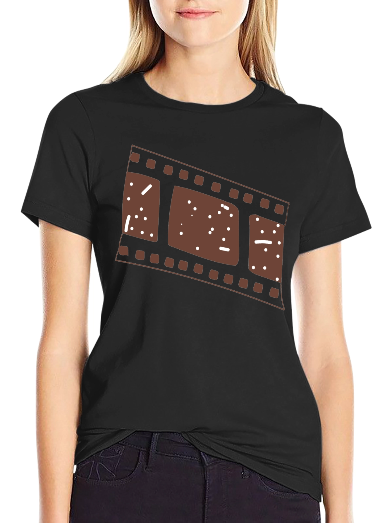 Film Strip T-Shirt - Retro Style
