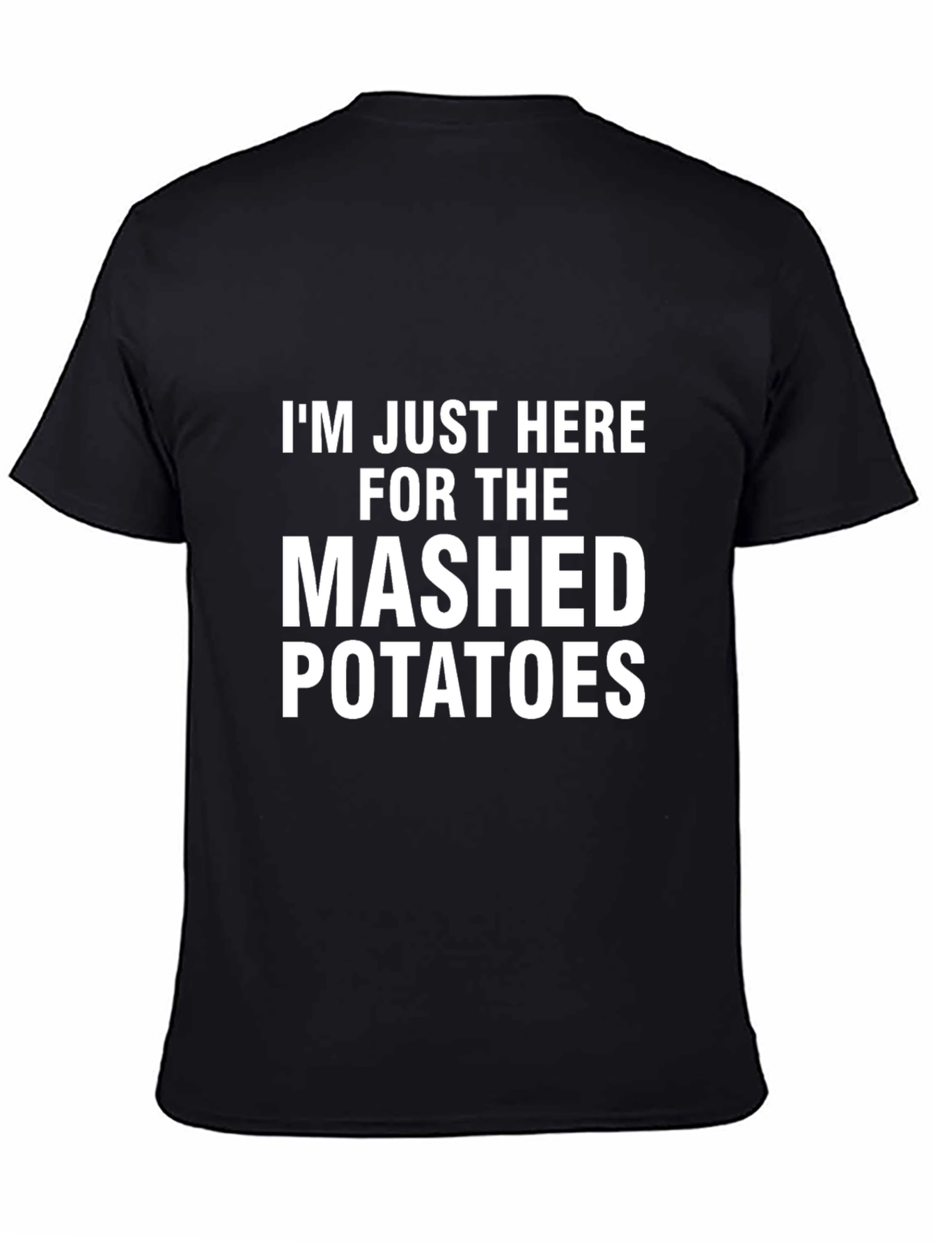 Mashed Potatoes Graphic Tee - Funny Foodie Shirt