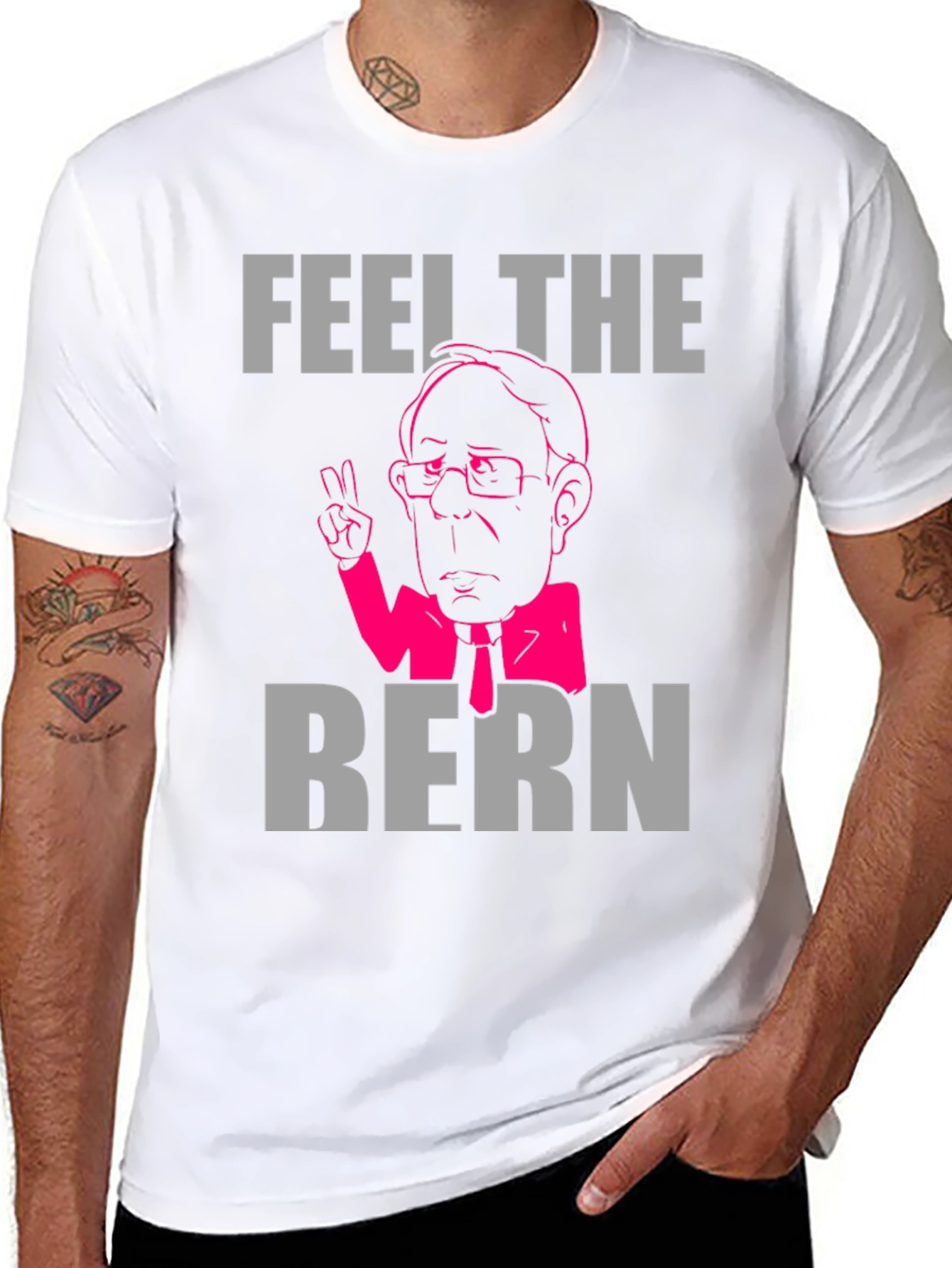 Feel The Bern T-Shirt - Political Statement Tee