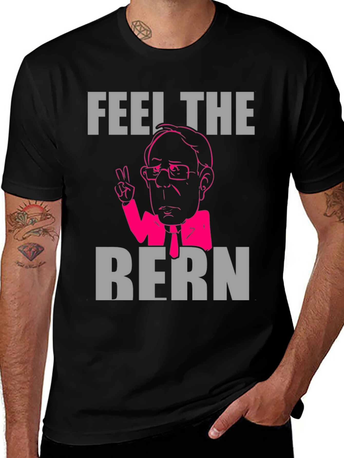 Feel The Bern T-Shirt - Political Statement Tee