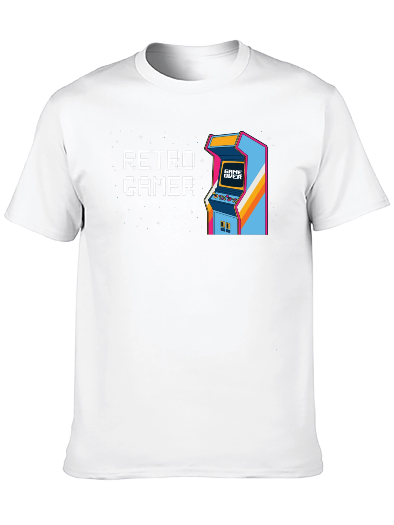 Retro Gamer T-Shirt - Arcade Console Design