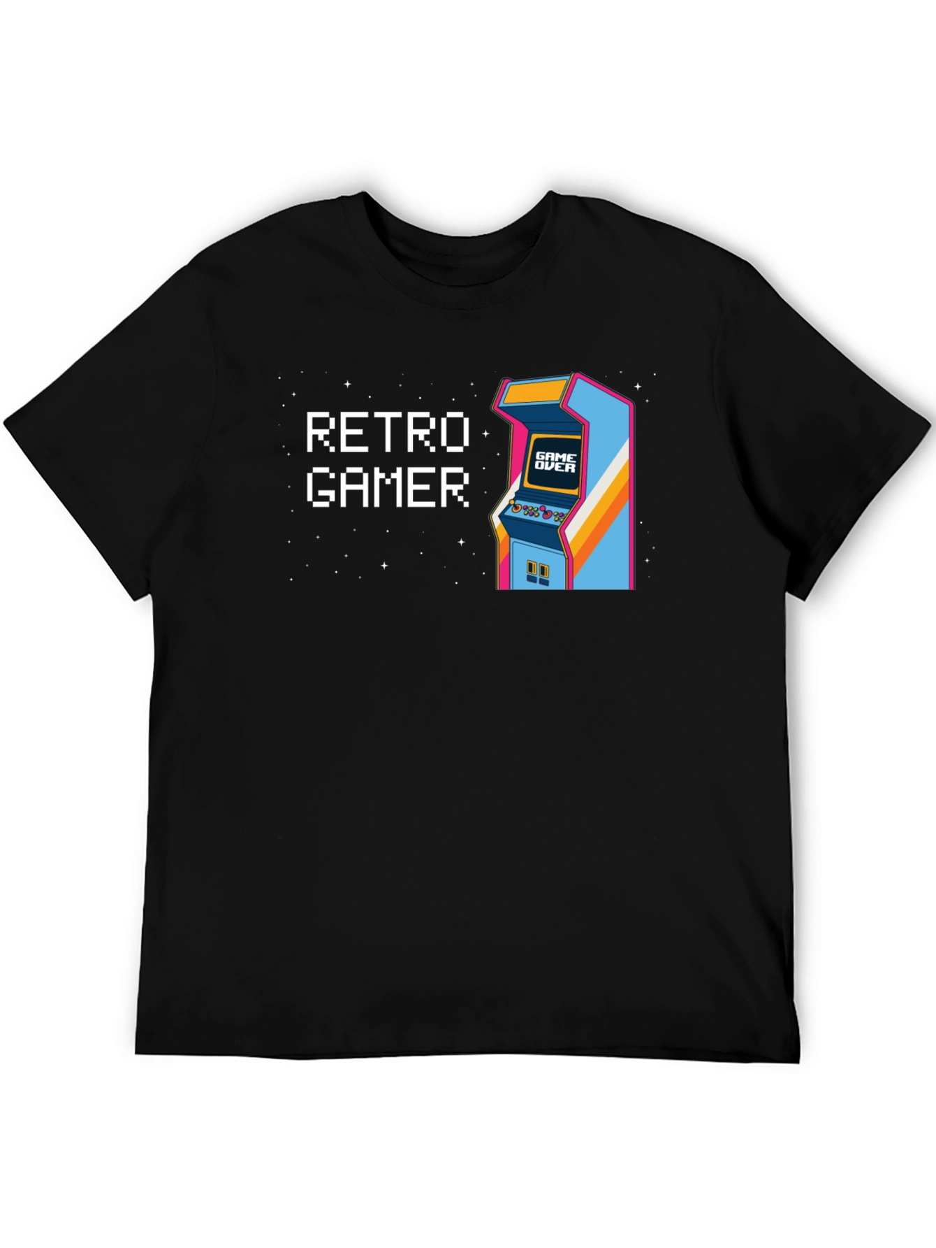 Retro Gamer T-Shirt - Arcade Console Design