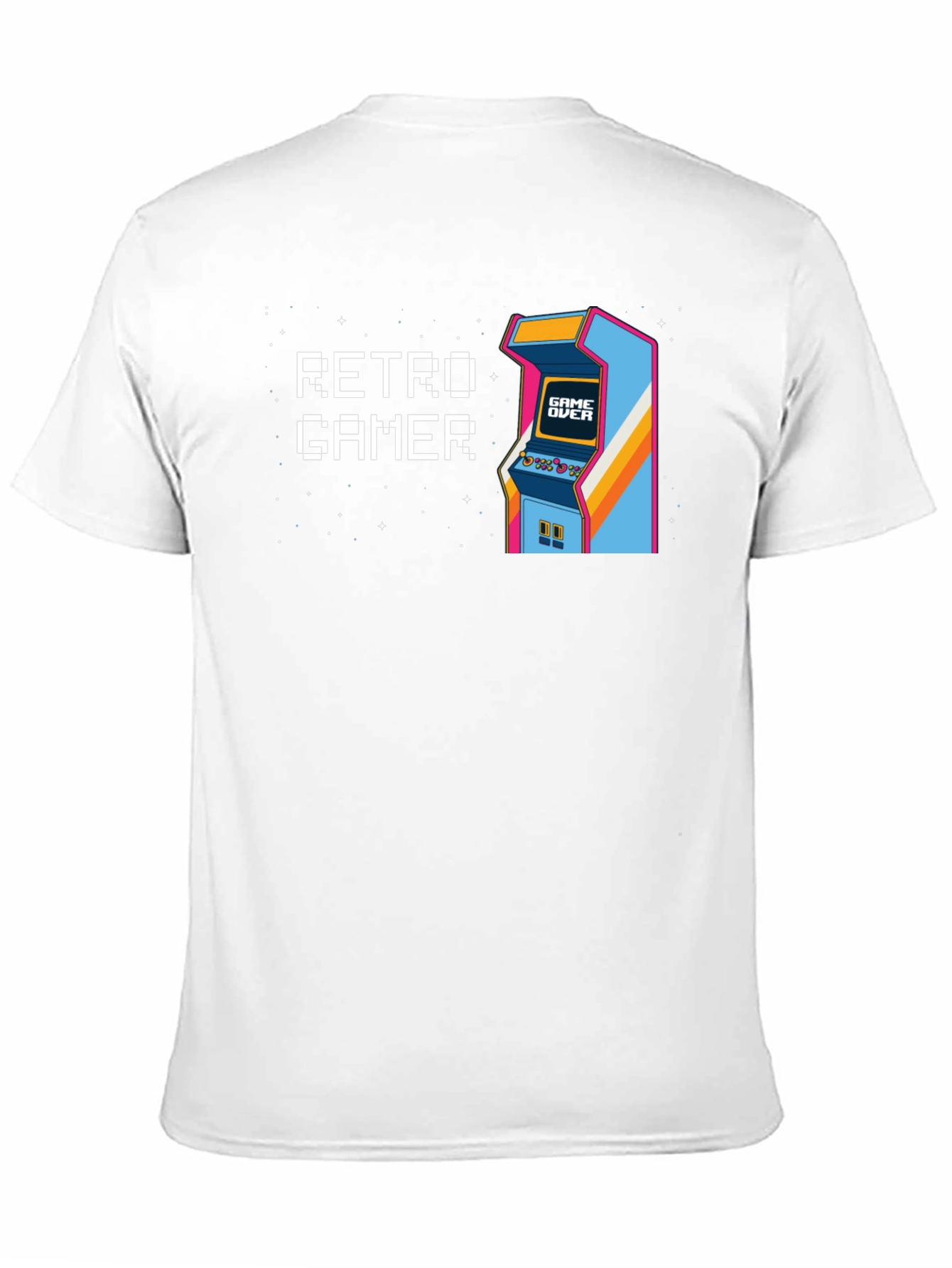Retro Gamer T-Shirt - Arcade Console Design