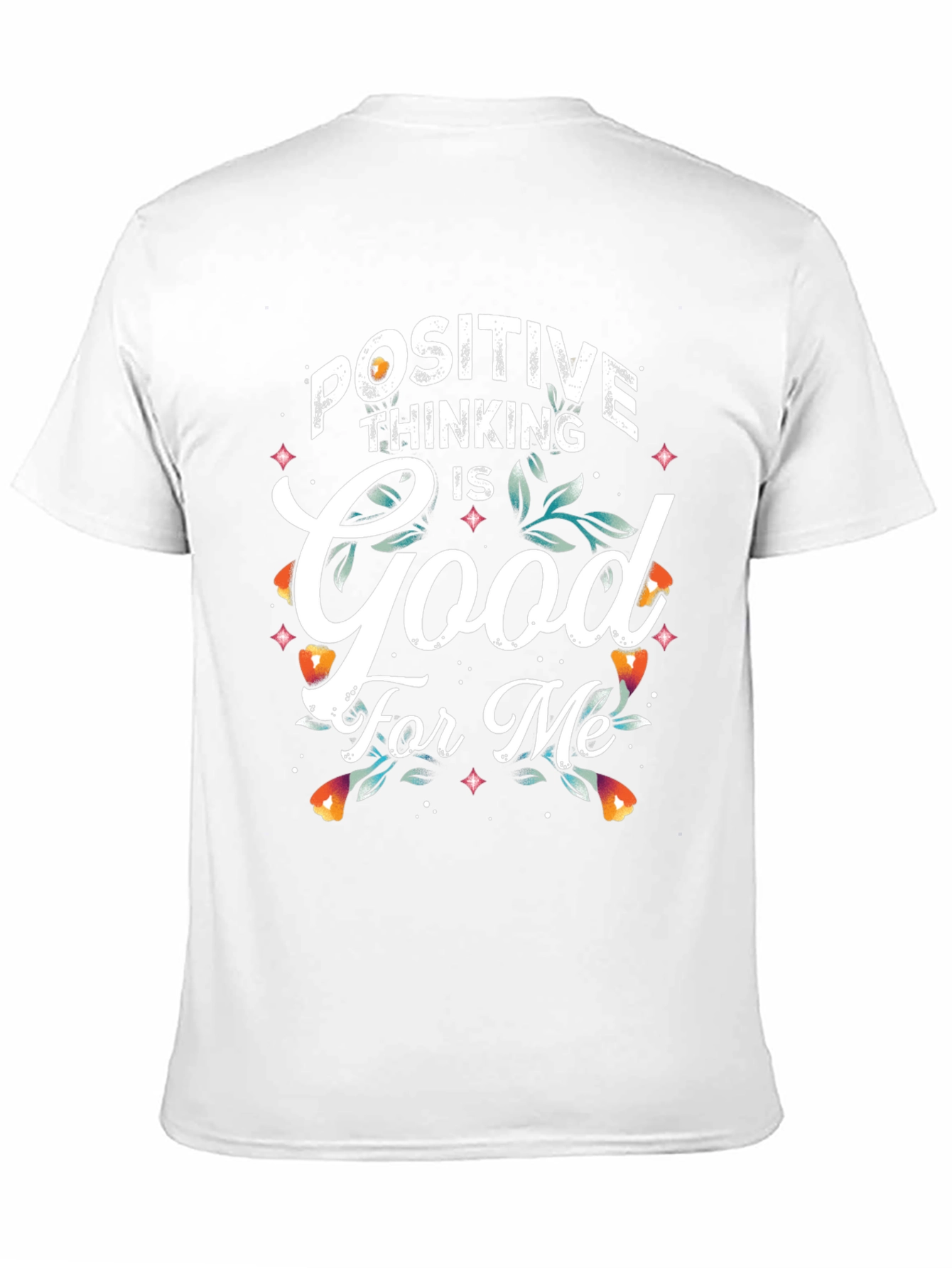 Positive Thinking Graphic Tee - Black
