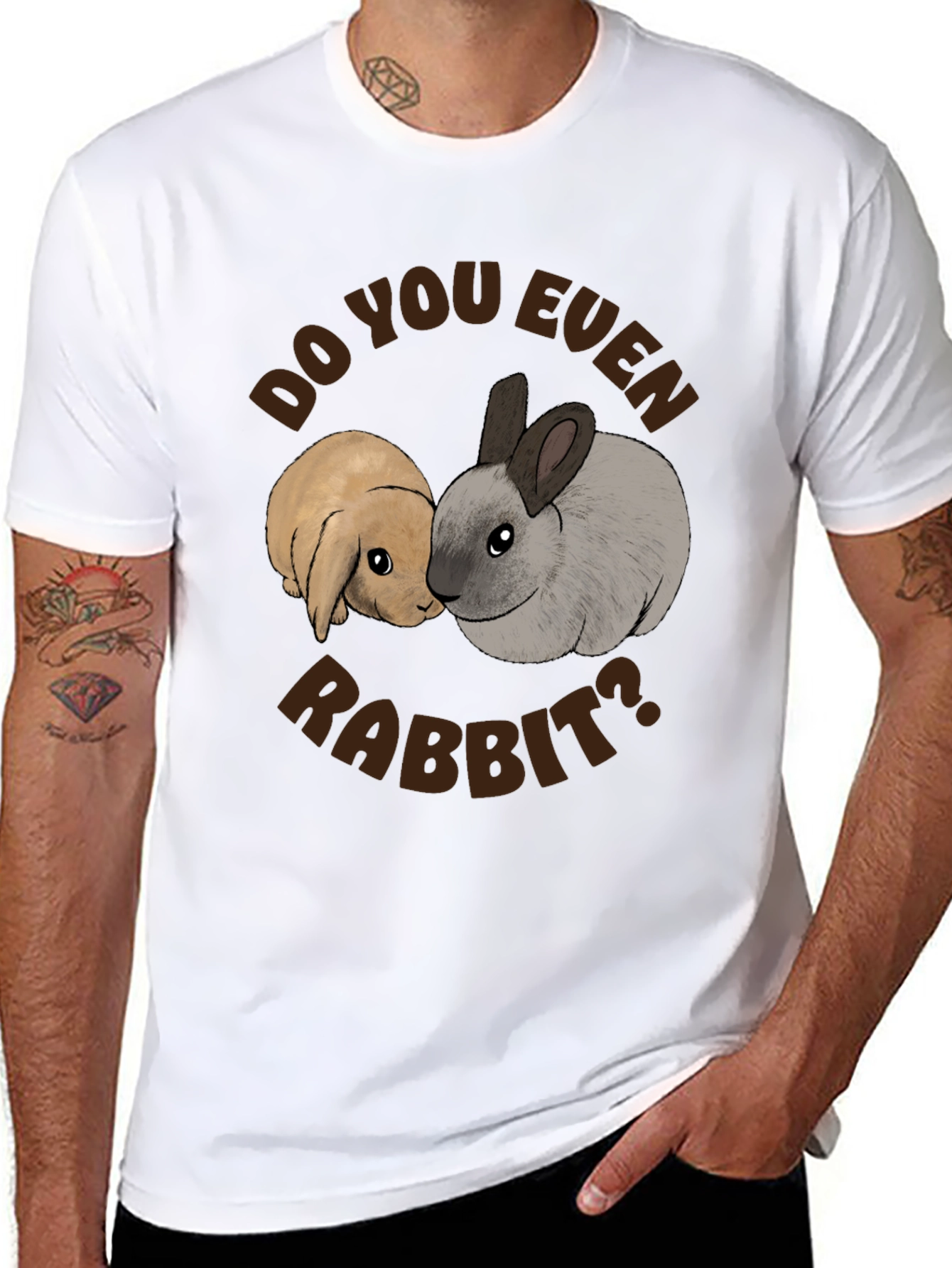 Do You Even Rabbit T-Shirt Funny Pet Lover Tee