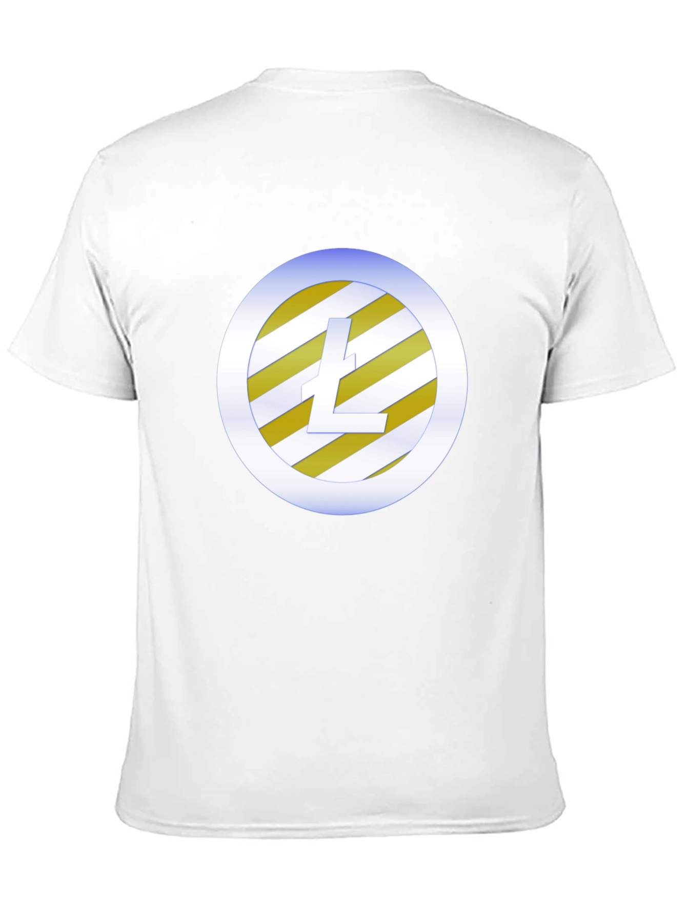 Litecoin Logo Black T-Shirt