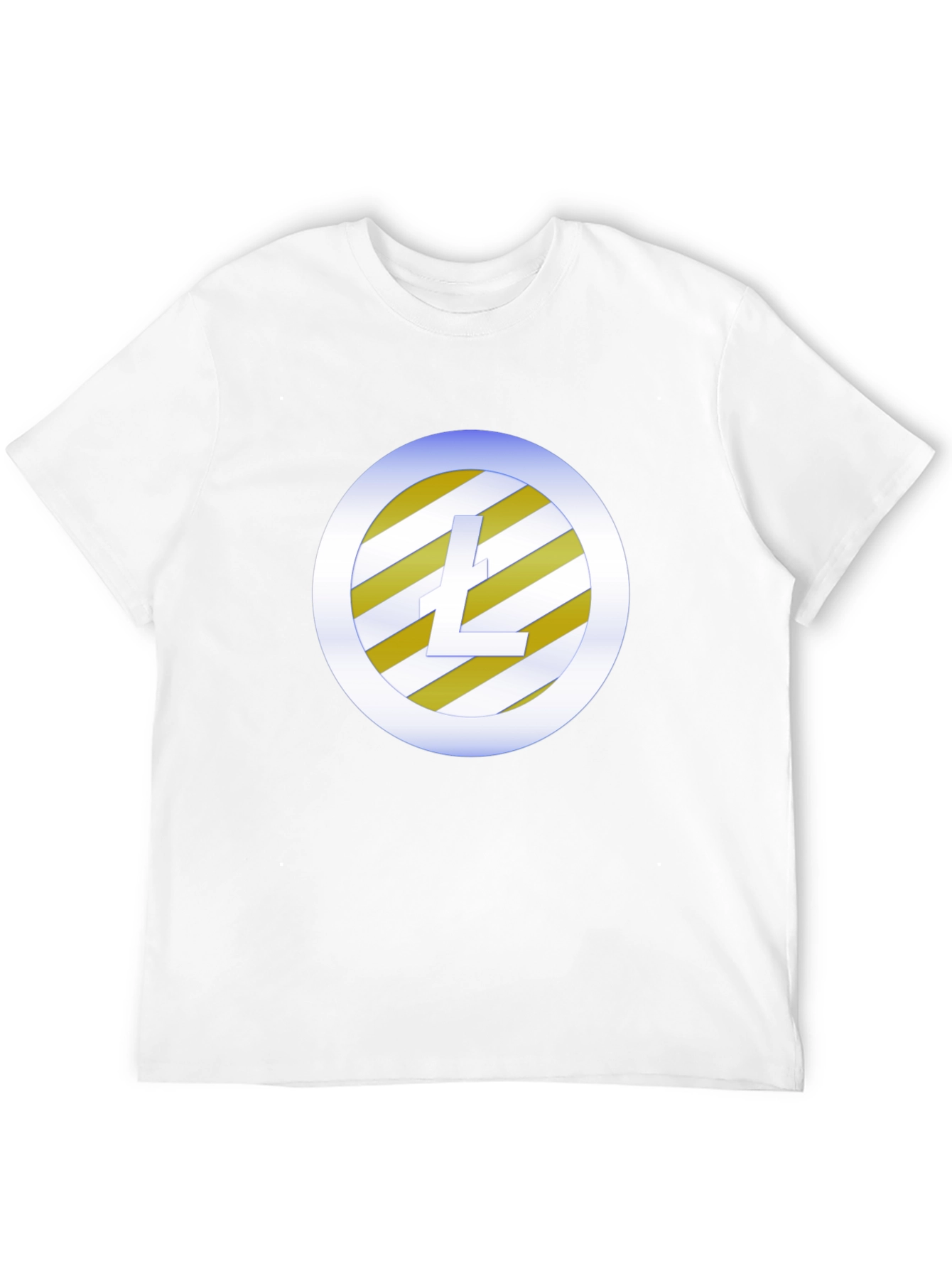 Litecoin Logo Black T-Shirt