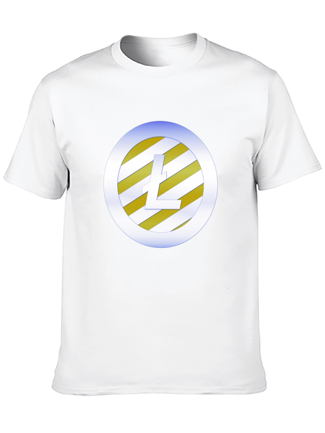 Litecoin Logo Black T-Shirt
