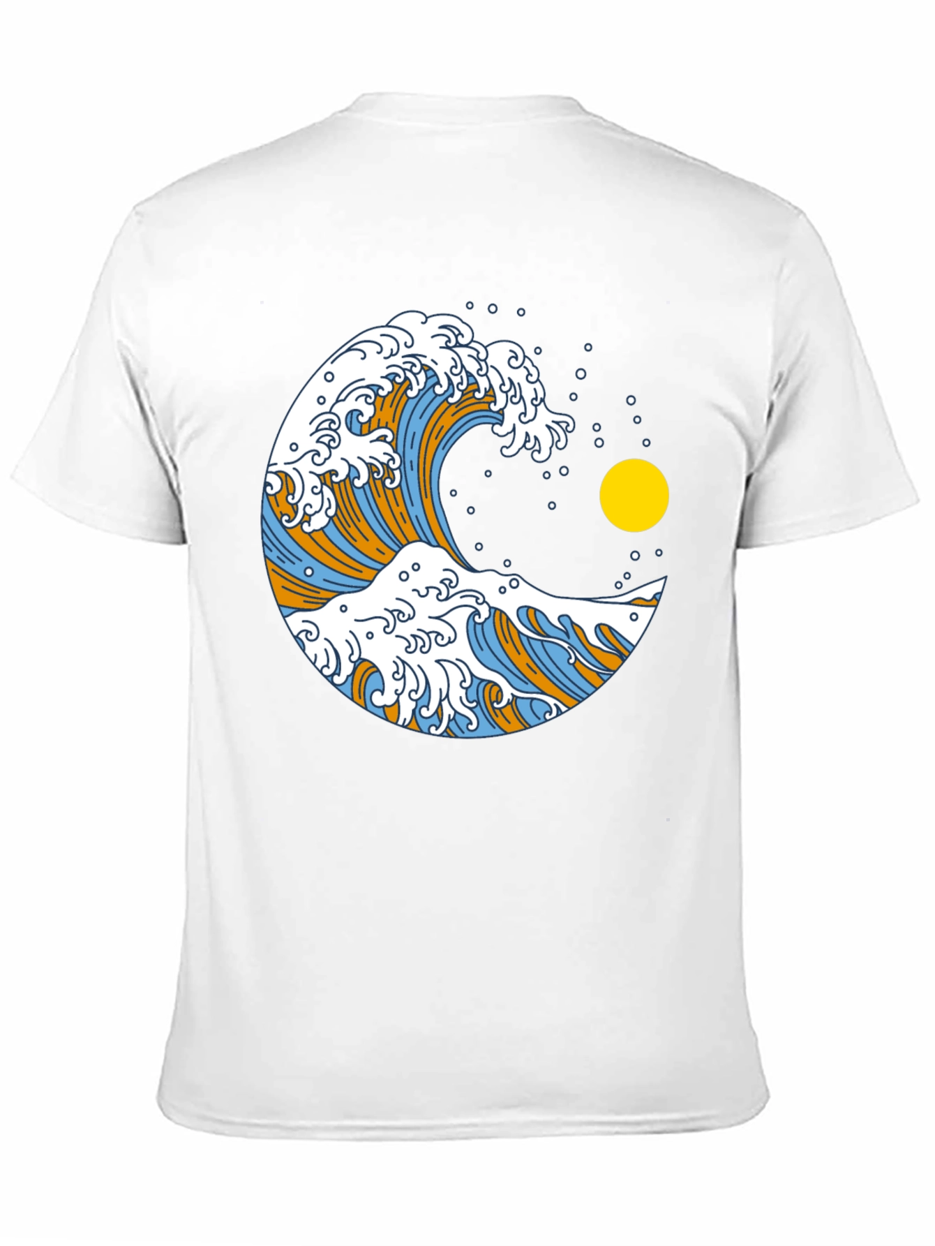 Great Wave Graphic Black T-Shirt