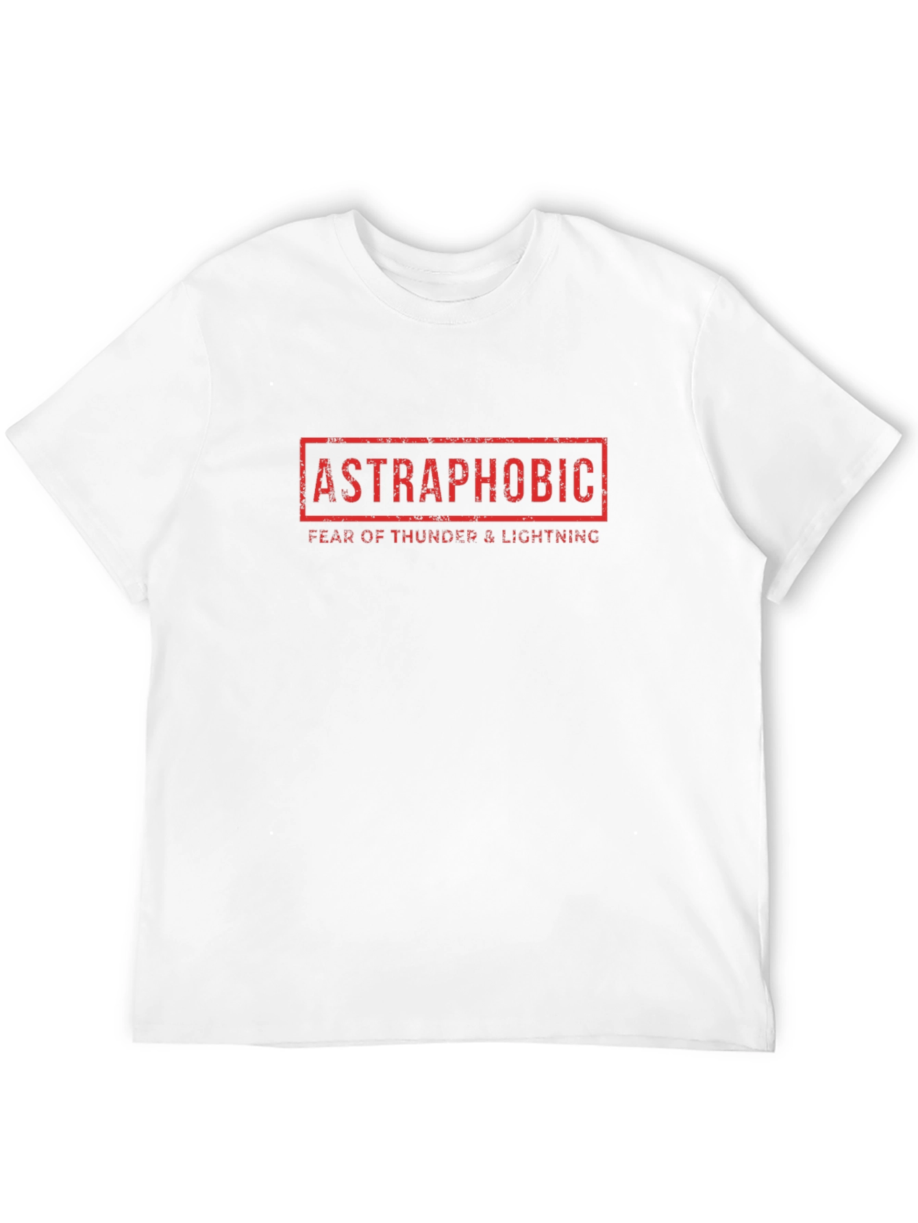 Astraphobic Tee: Fear of Thunder & Lightning T-Shirt