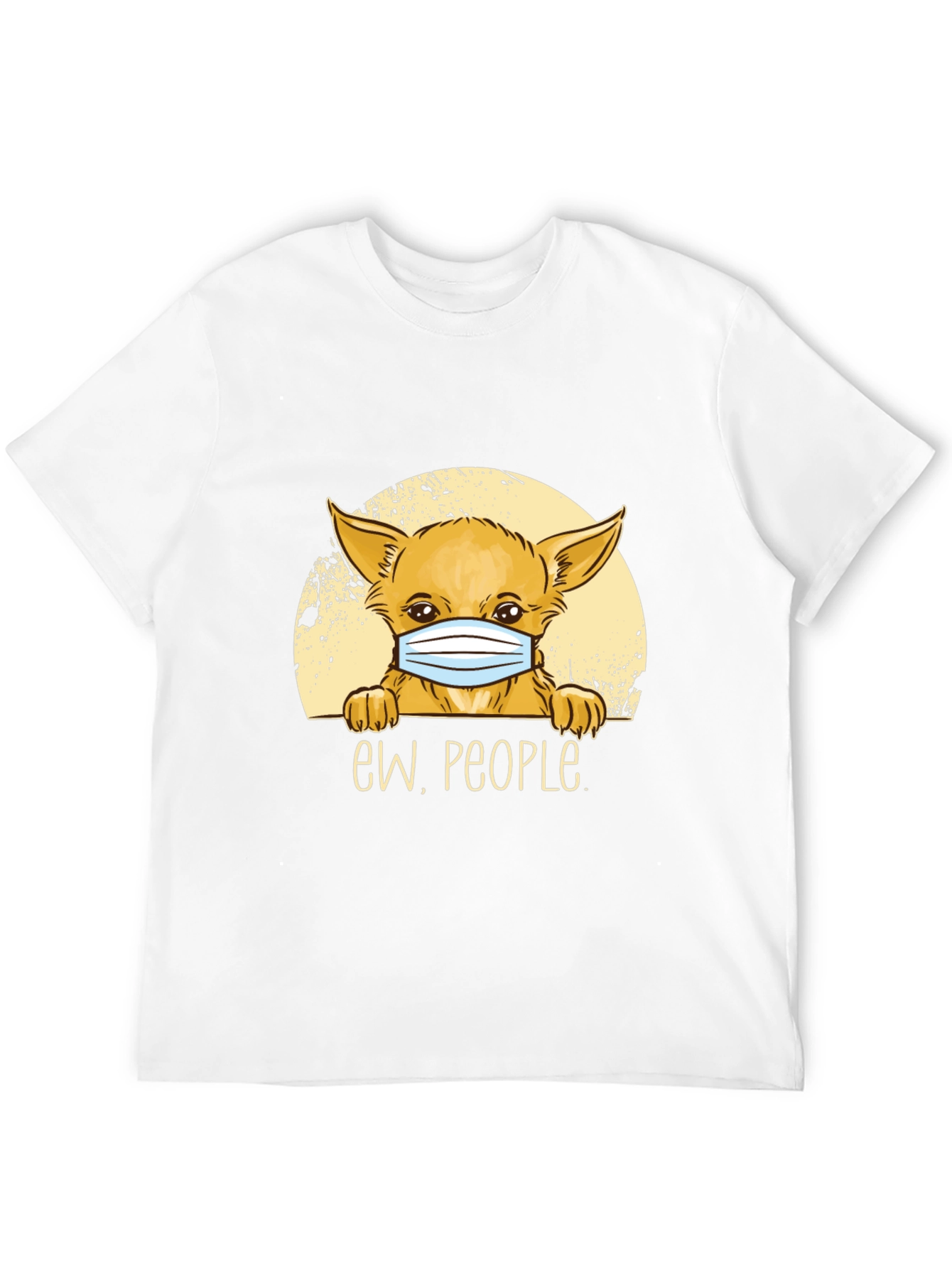 Ew People Dog Graphic Tee - Black