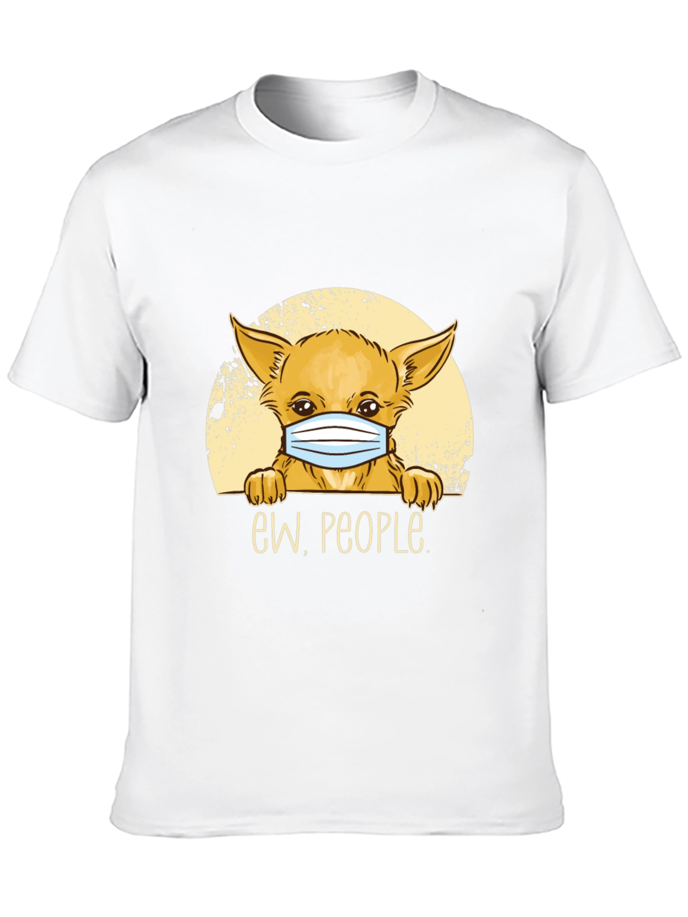 Ew People Dog Graphic Tee - Black