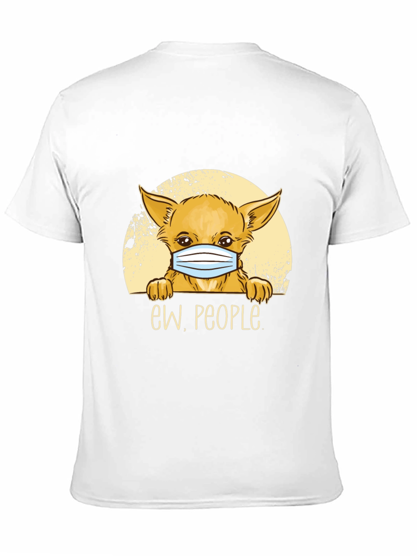 Ew People Dog Graphic Tee - Black