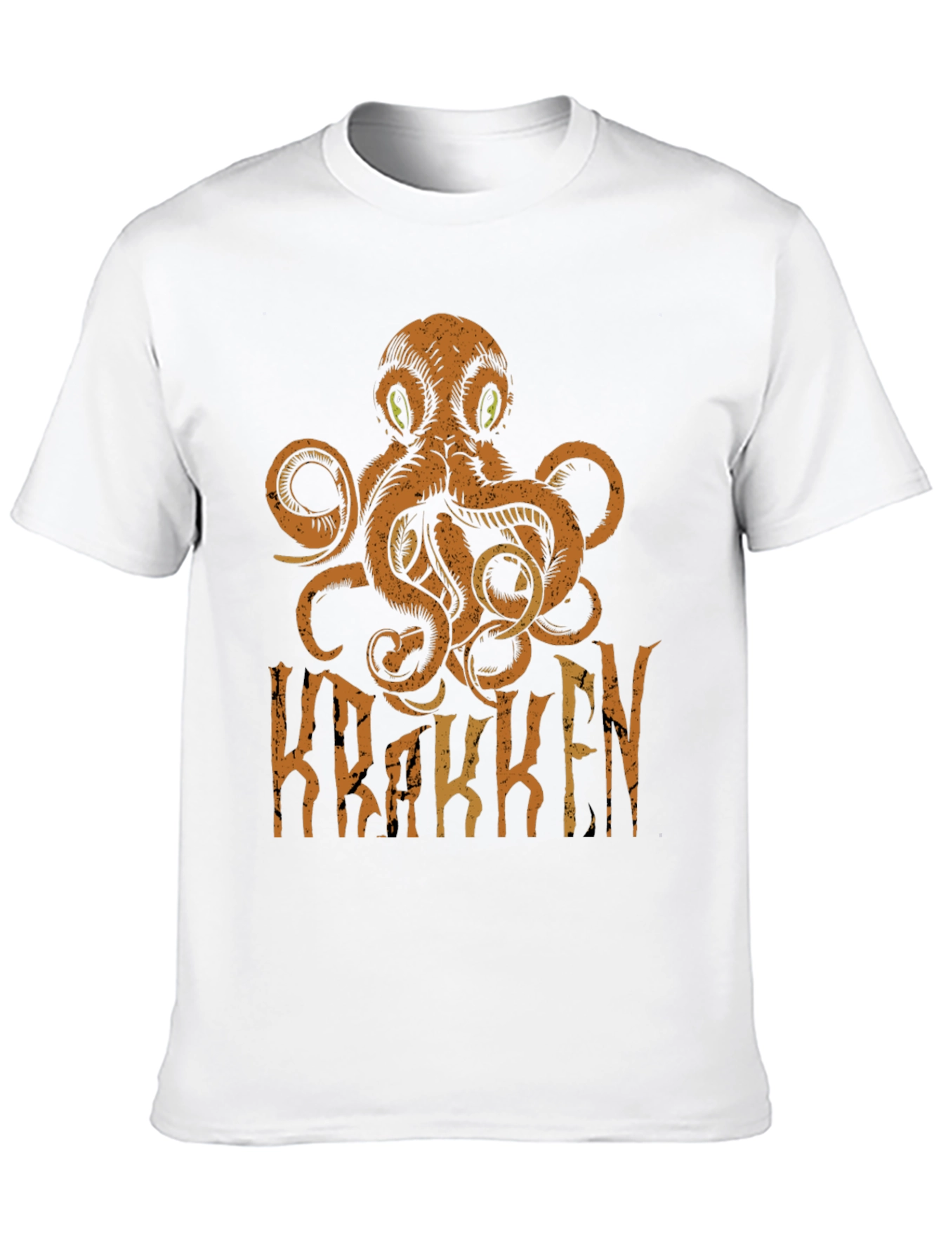 Kraken Graphic Tee - Mens Black T-Shirt