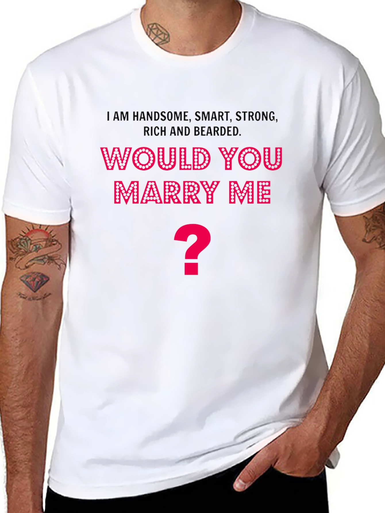 Marry Me? Graphic T-Shirt