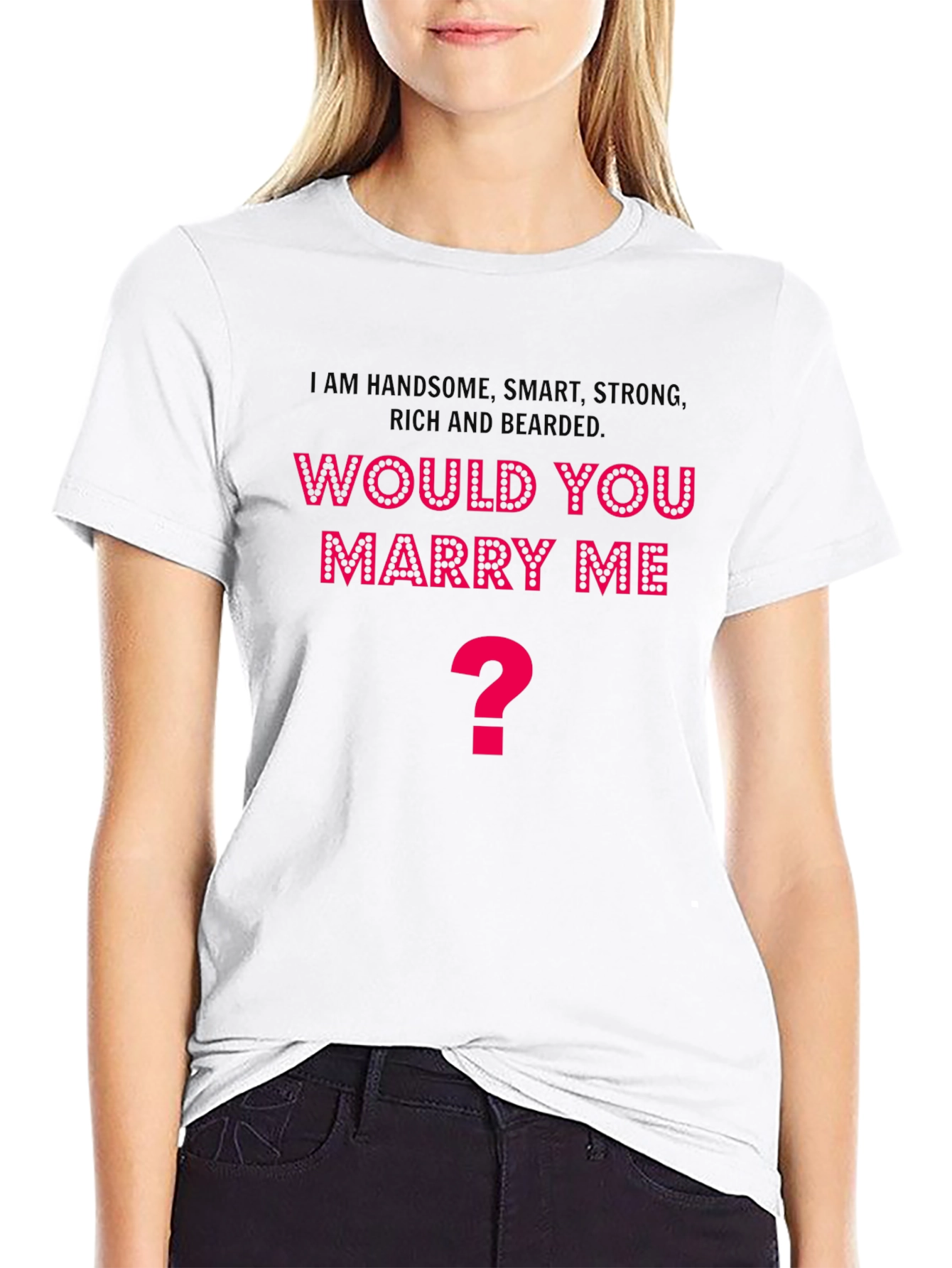 Marry Me? Graphic T-Shirt