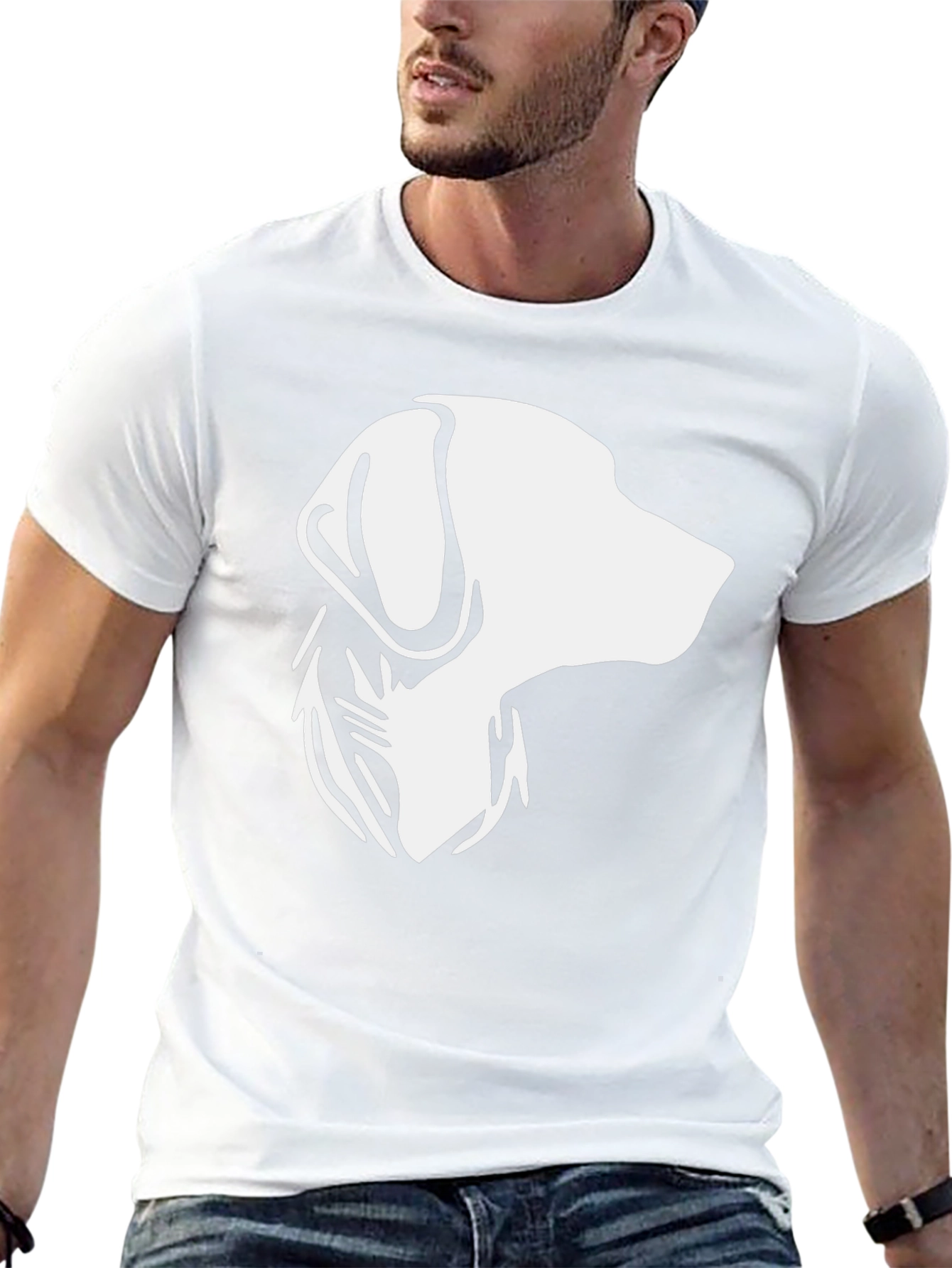 Dog Breed Silhouette Graphic T-Shirt