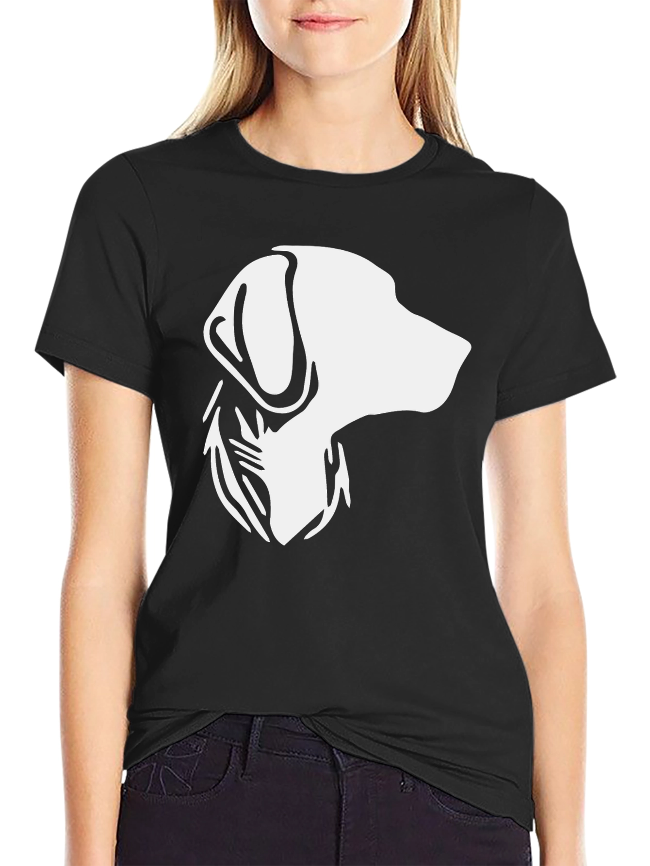 Dog Breed Silhouette Graphic T-Shirt
