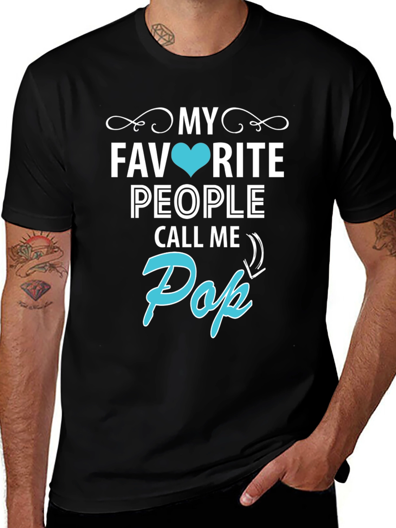 My Favorite People Call Me Pop T-Shirt