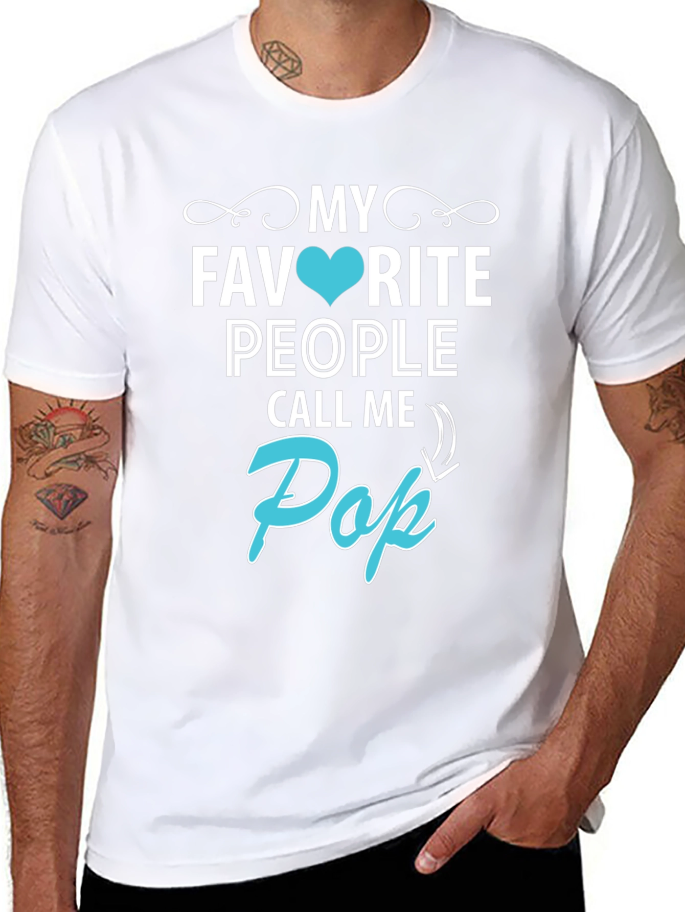 My Favorite People Call Me Pop T-Shirt