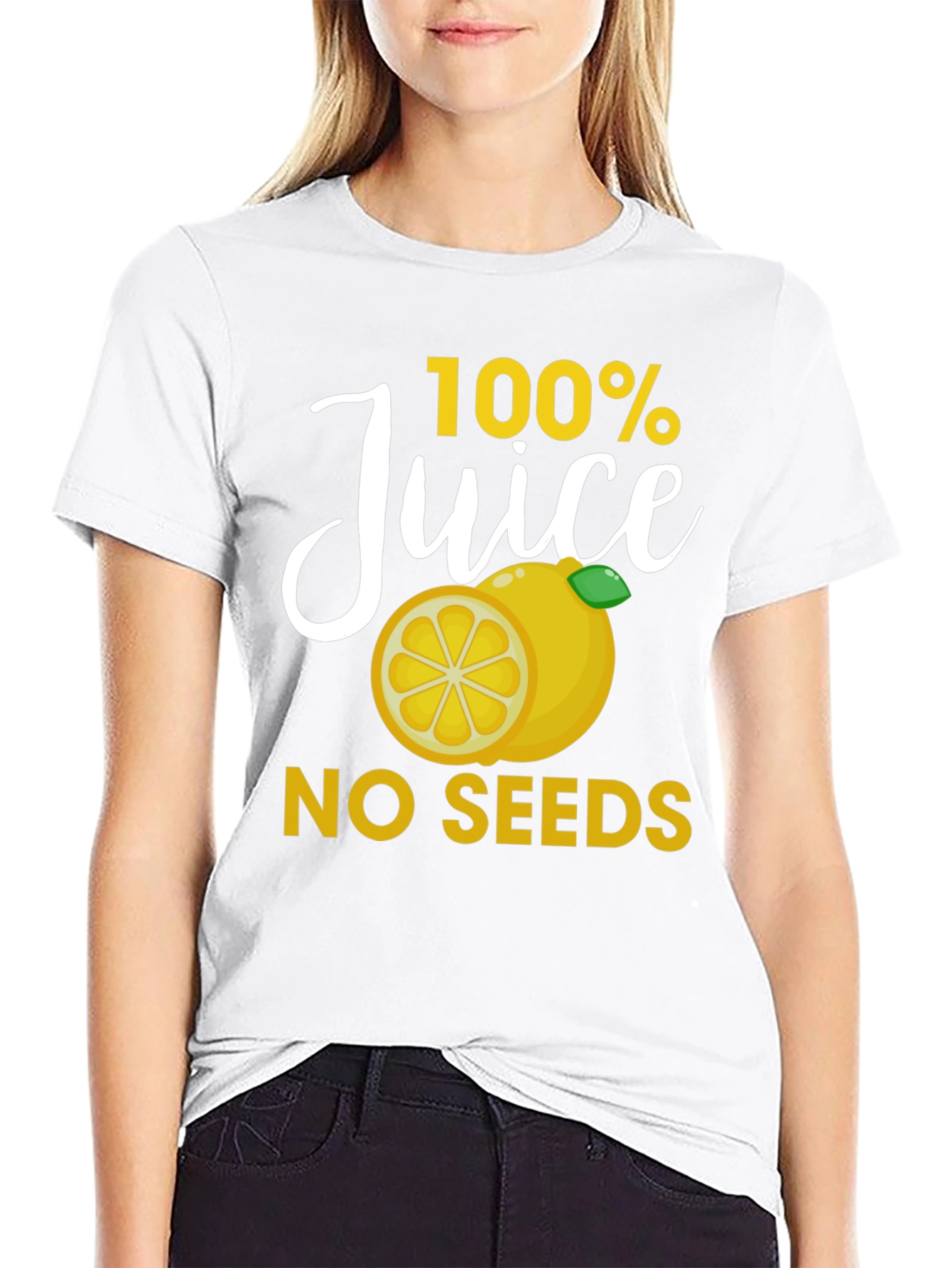 100% Juice No Seeds Graphic T-Shirt