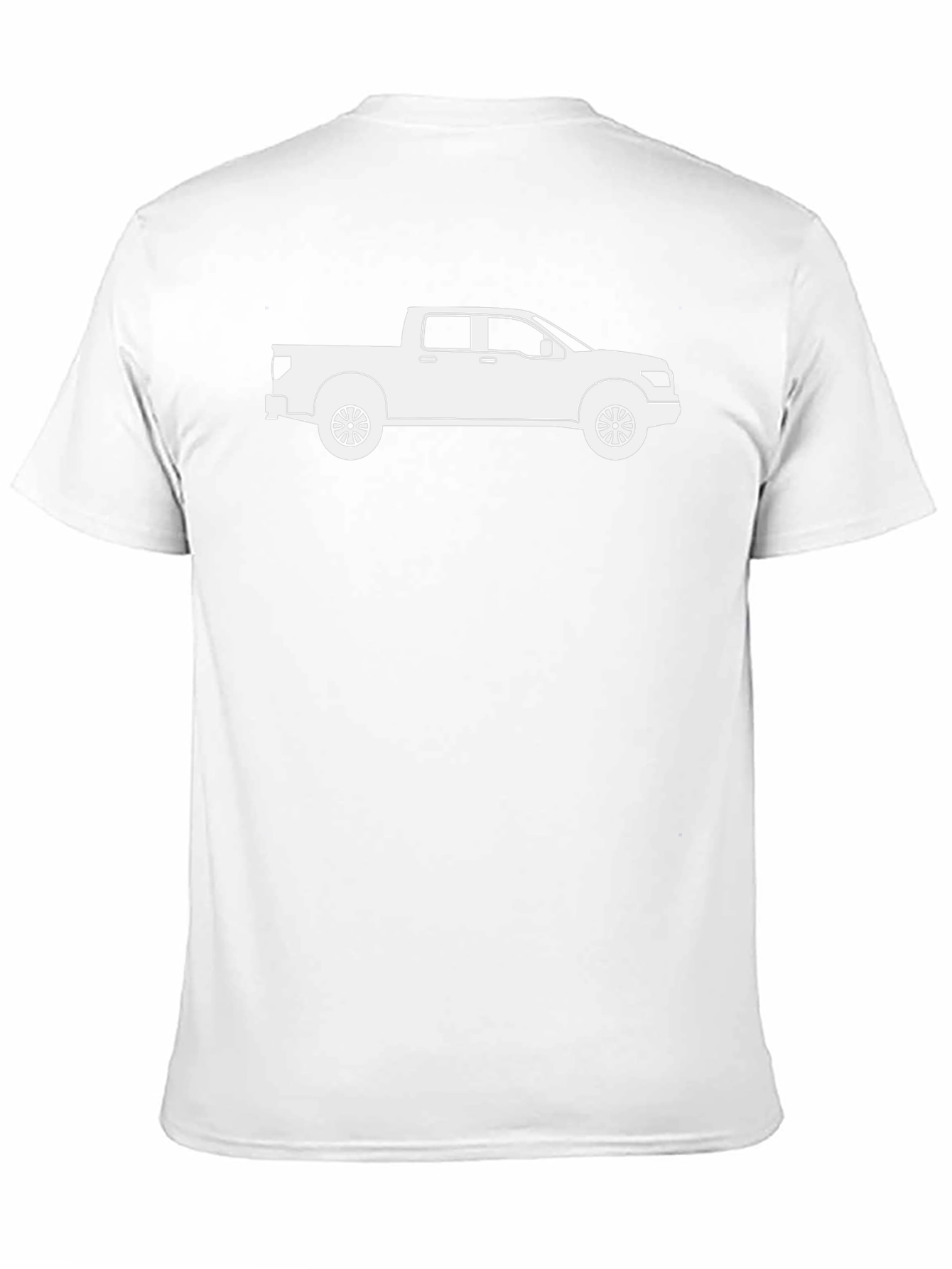 Truck Graphic Tee - Black Cotton Comfort