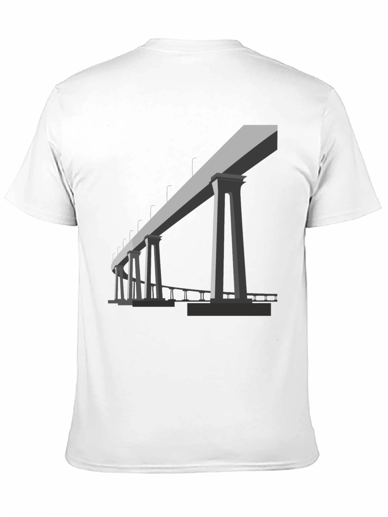 Bridge Graphic T-Shirt - Modern Design