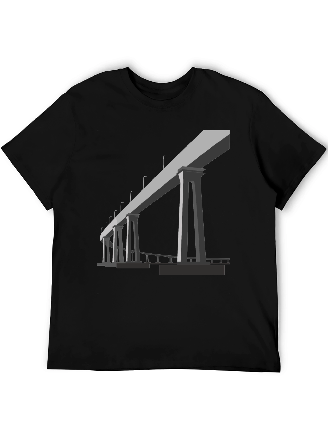 Bridge Graphic T-Shirt - Modern Design