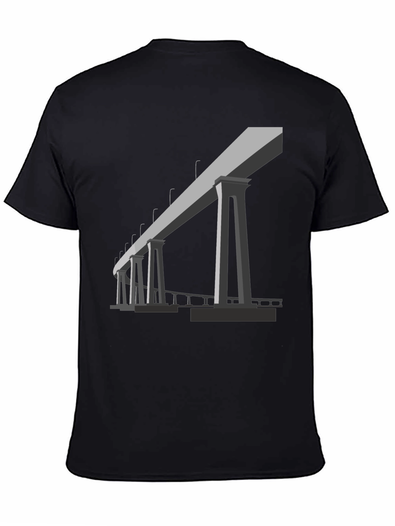 Bridge Graphic T-Shirt - Modern Design