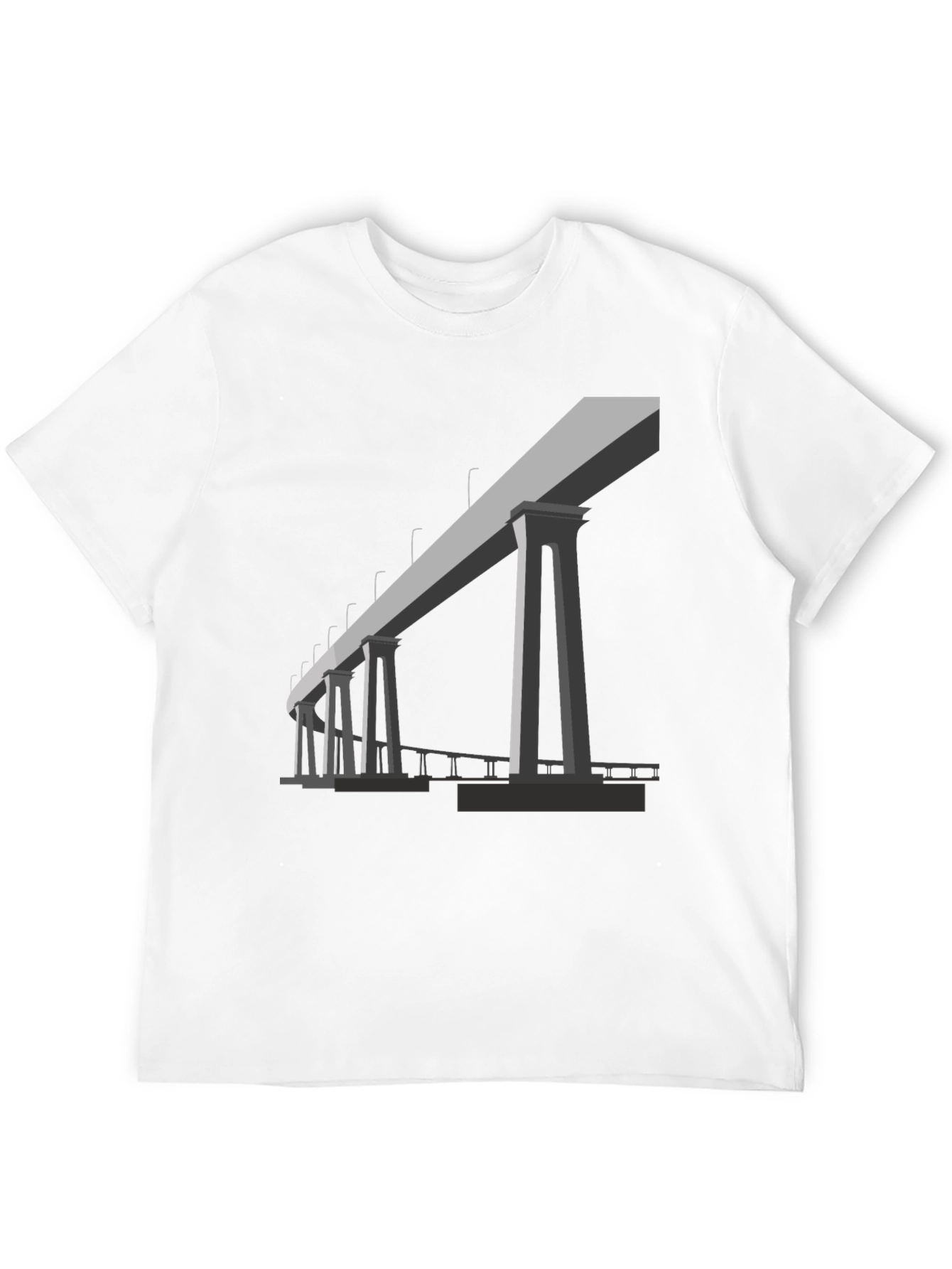Bridge Graphic T-Shirt - Modern Design