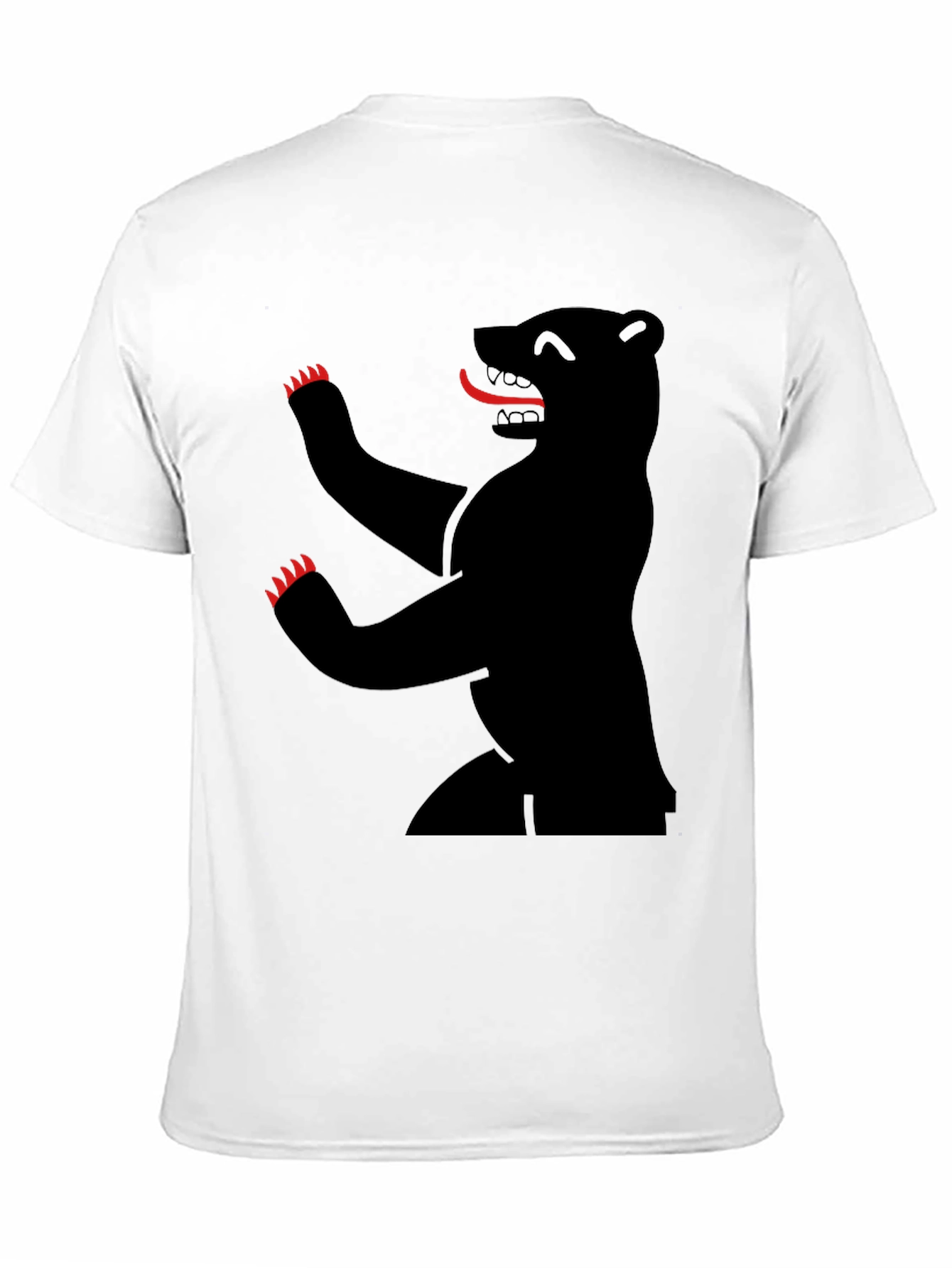 Berlin Bear T-Shirt - Black Graphic Tee