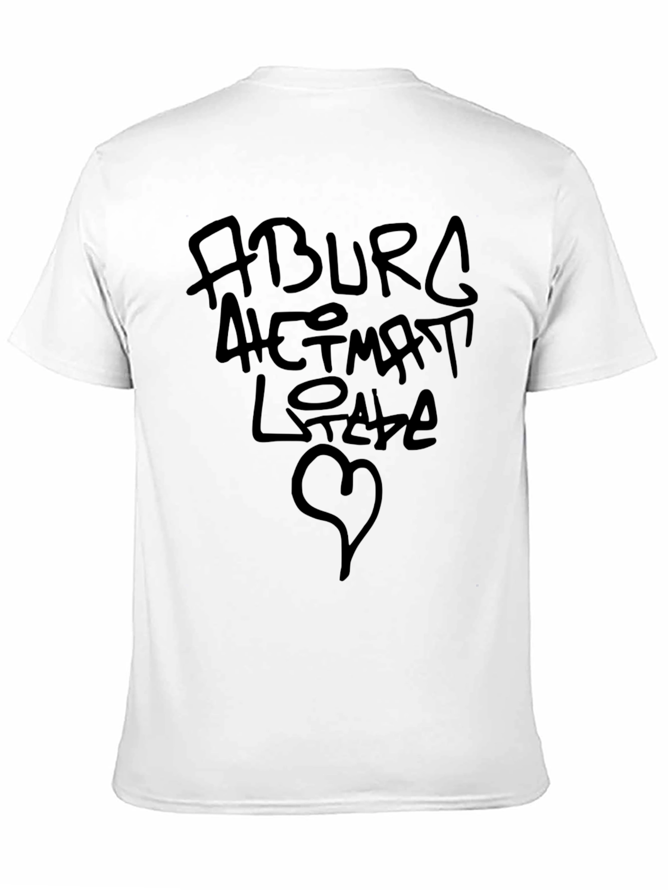 Statement Graphic Tee - Bold Text Design