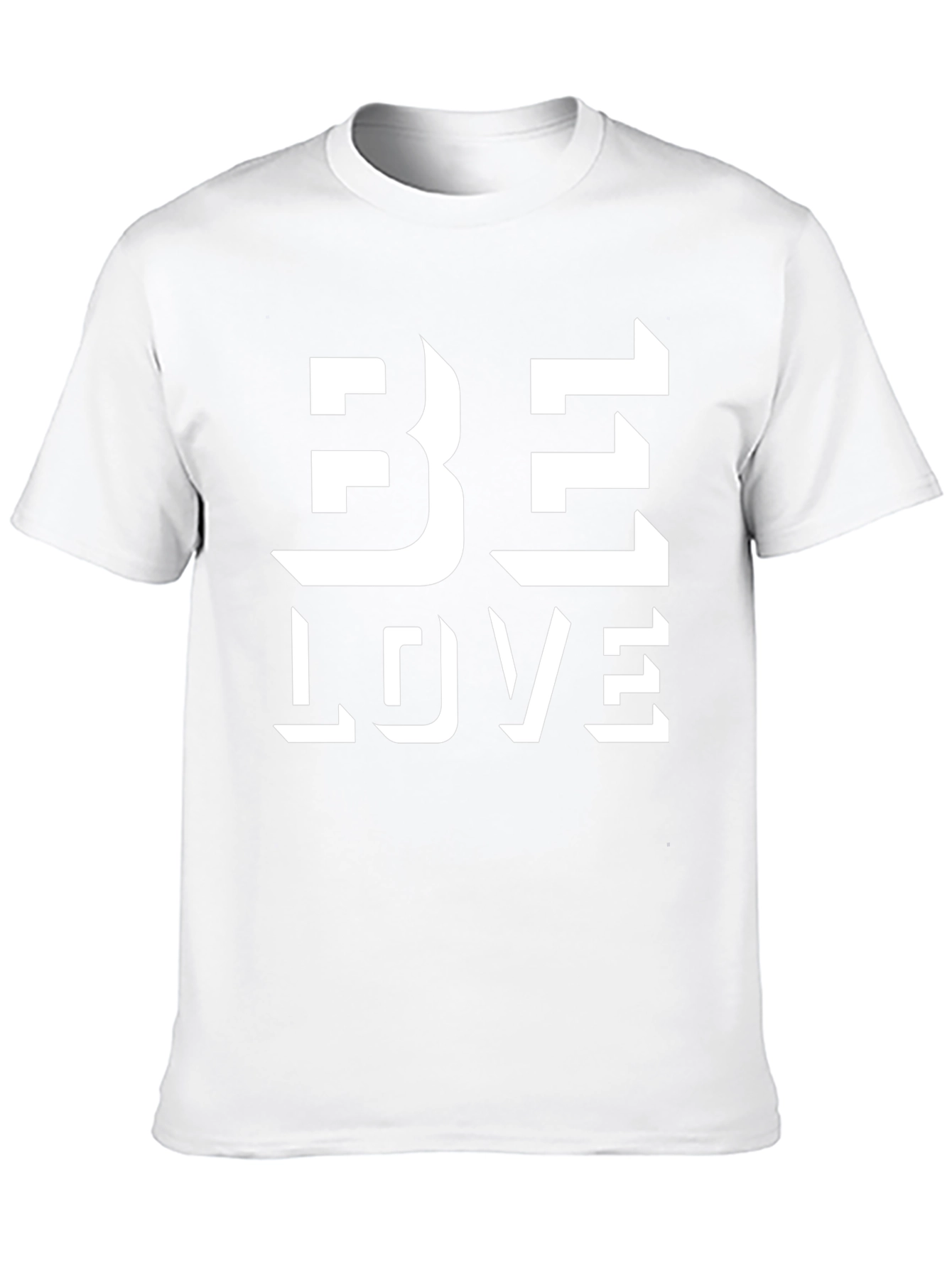 Be Love Graphic Tee - Black Casual T-Shirt