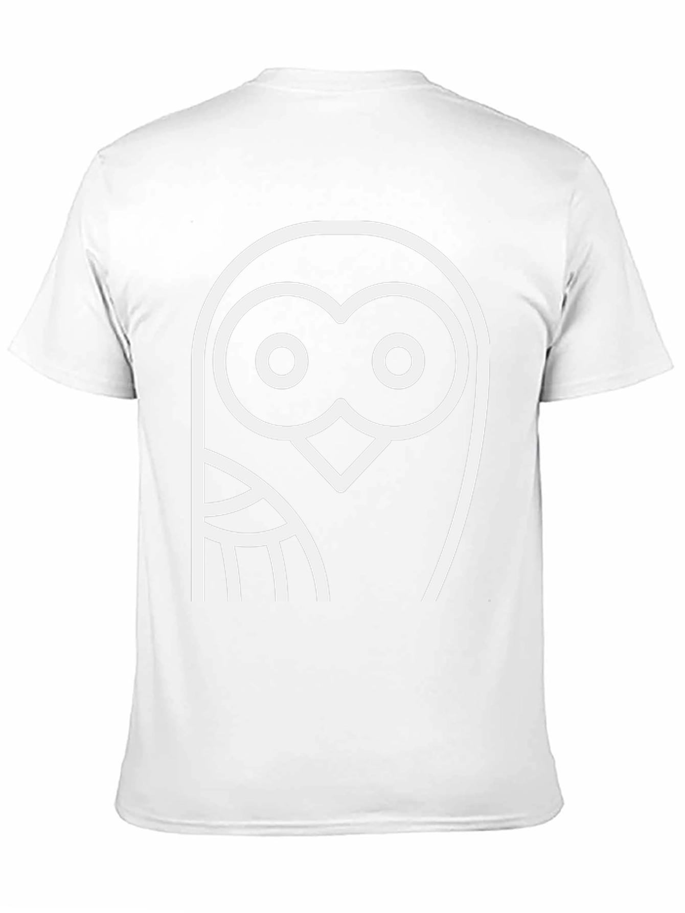 Cool Owl Graphic Black T-Shirt
