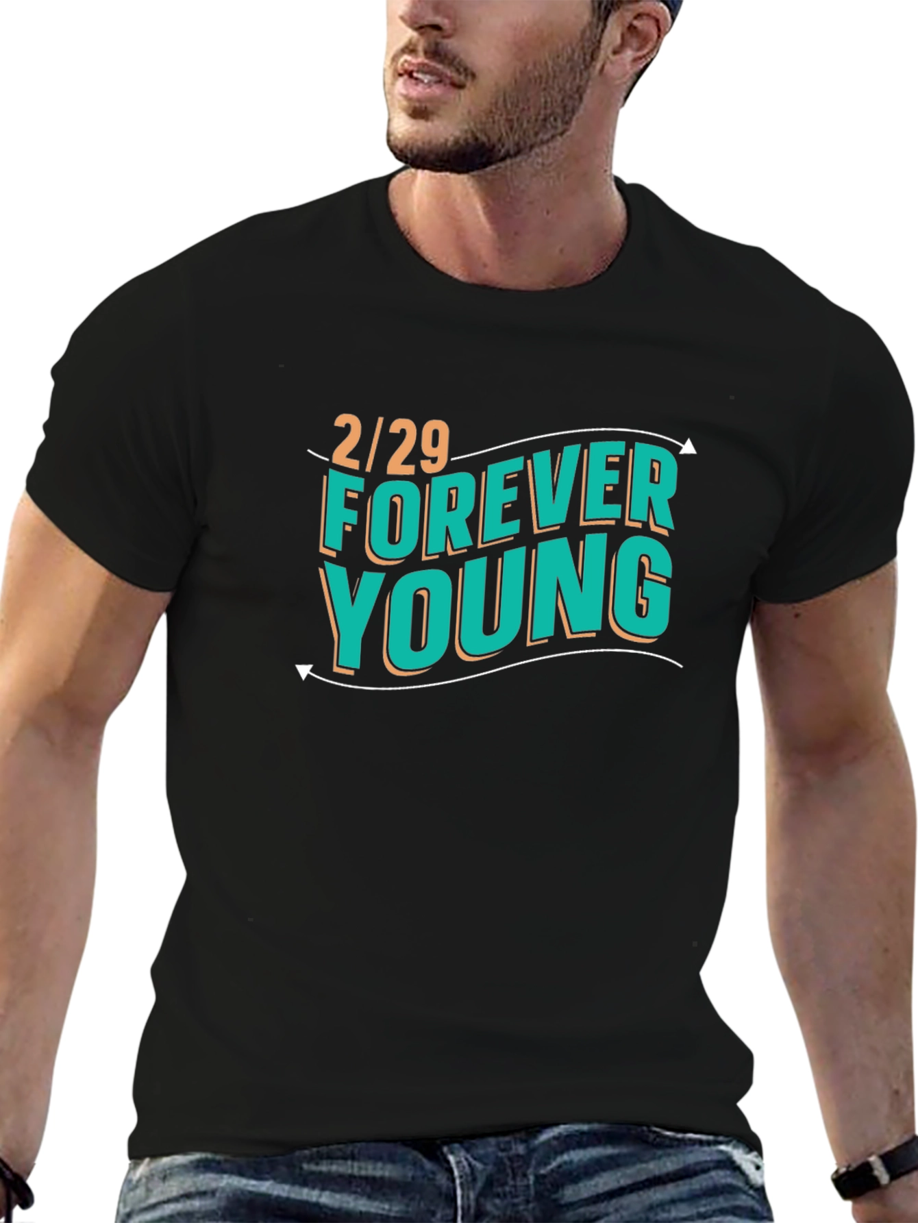 2/29 Forever Young Graphic Tee