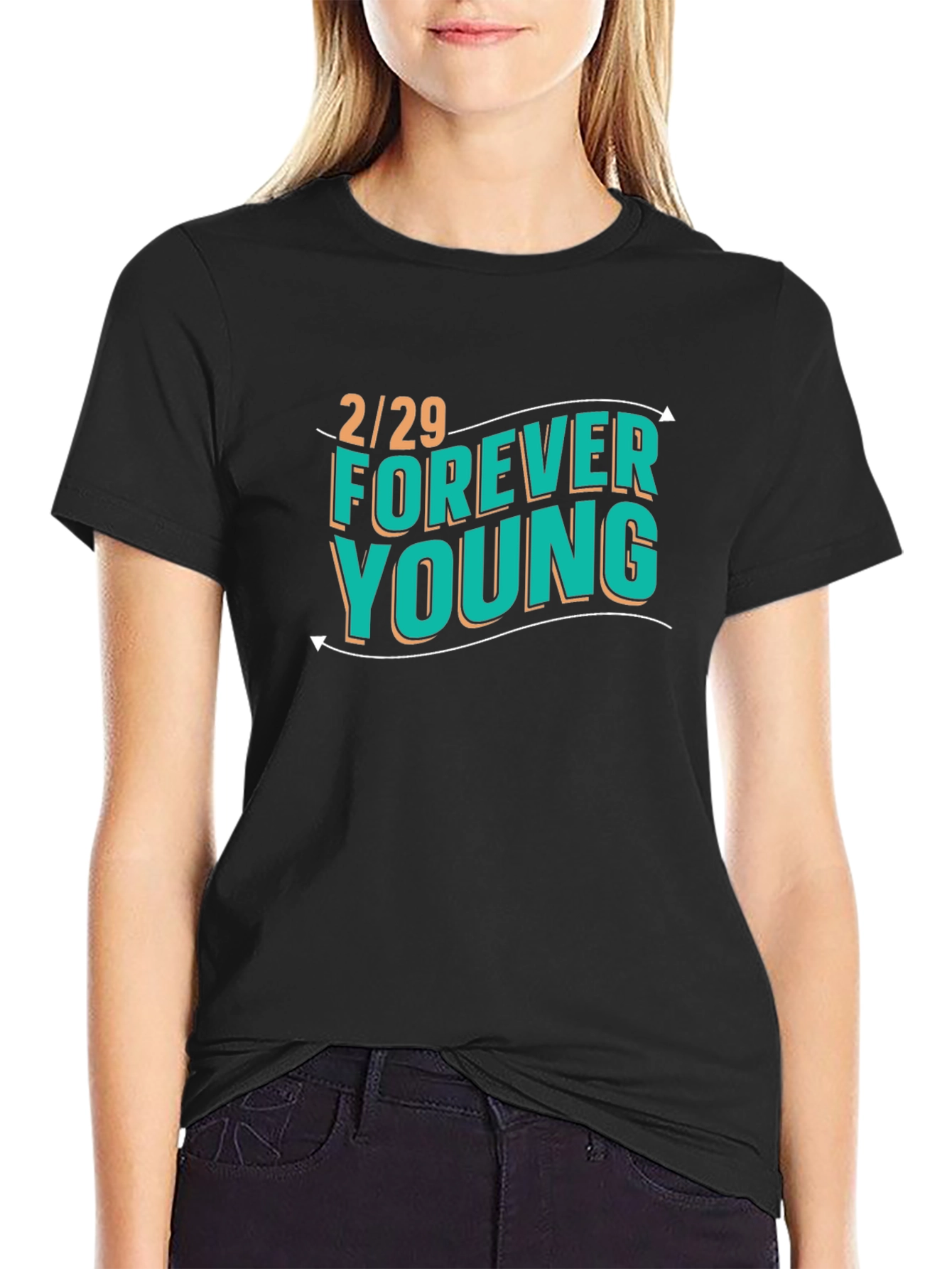 2/29 Forever Young Graphic Tee