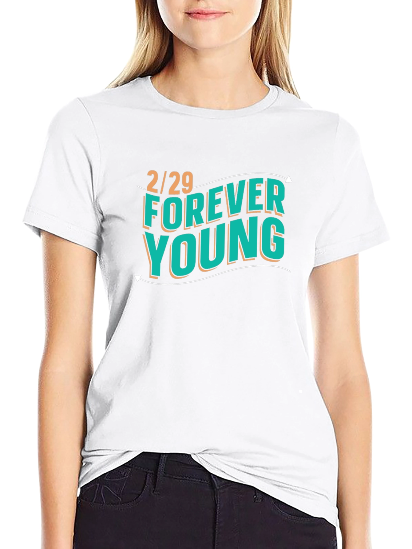 2/29 Forever Young Graphic Tee