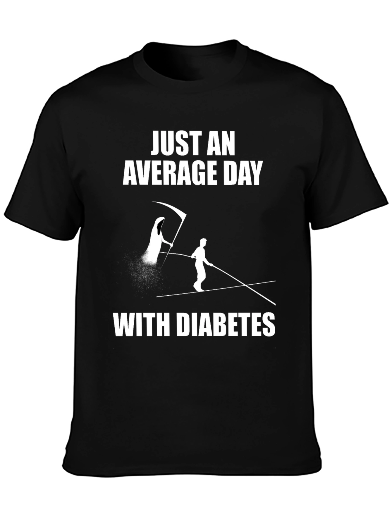 Funny Diabetes Awareness T-Shirt - Just an Average Day