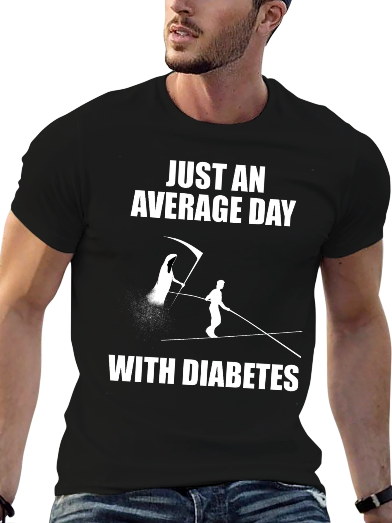 Funny Diabetes Awareness T-Shirt - Just an Average Day