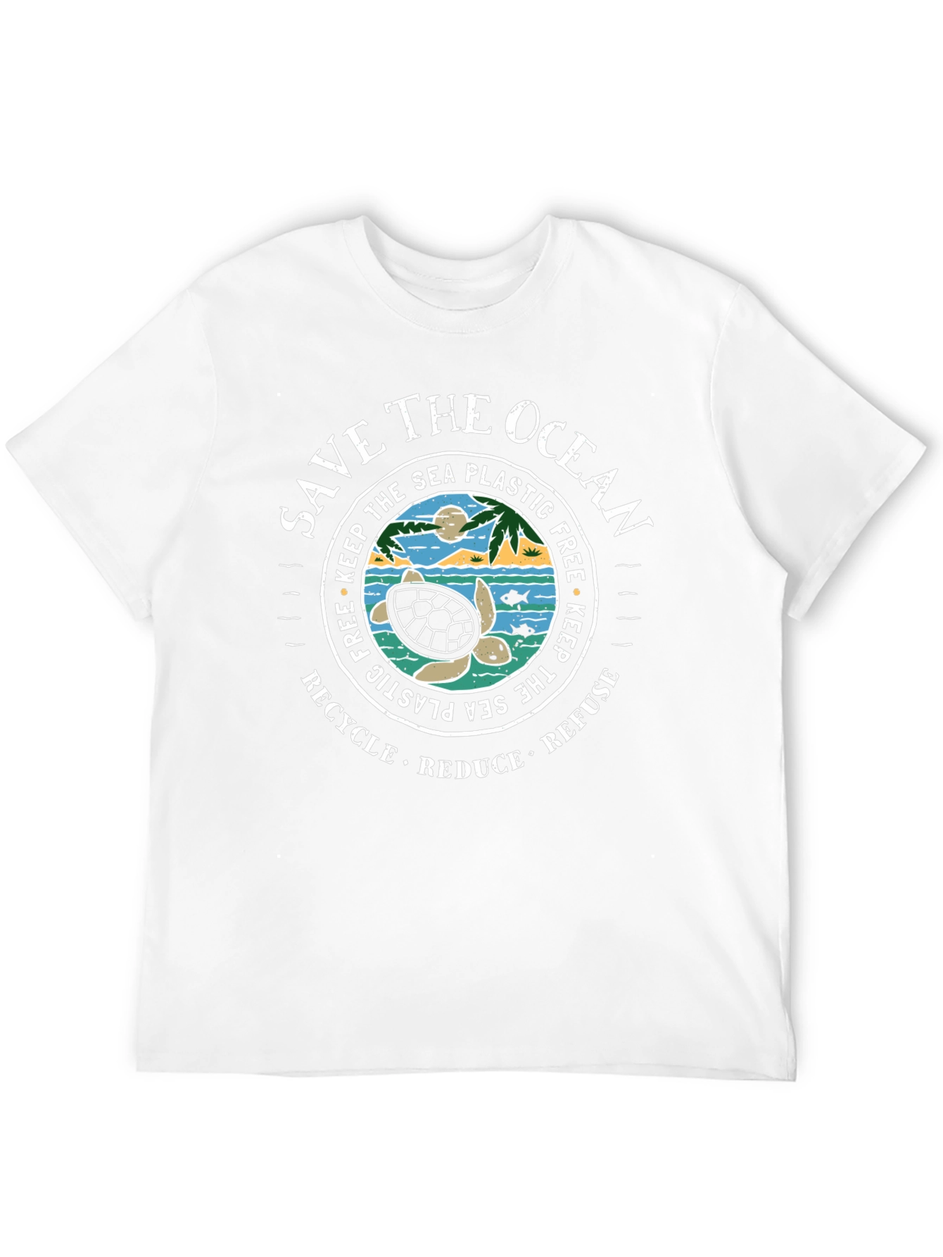 Save the Ocean Graphic T-Shirt