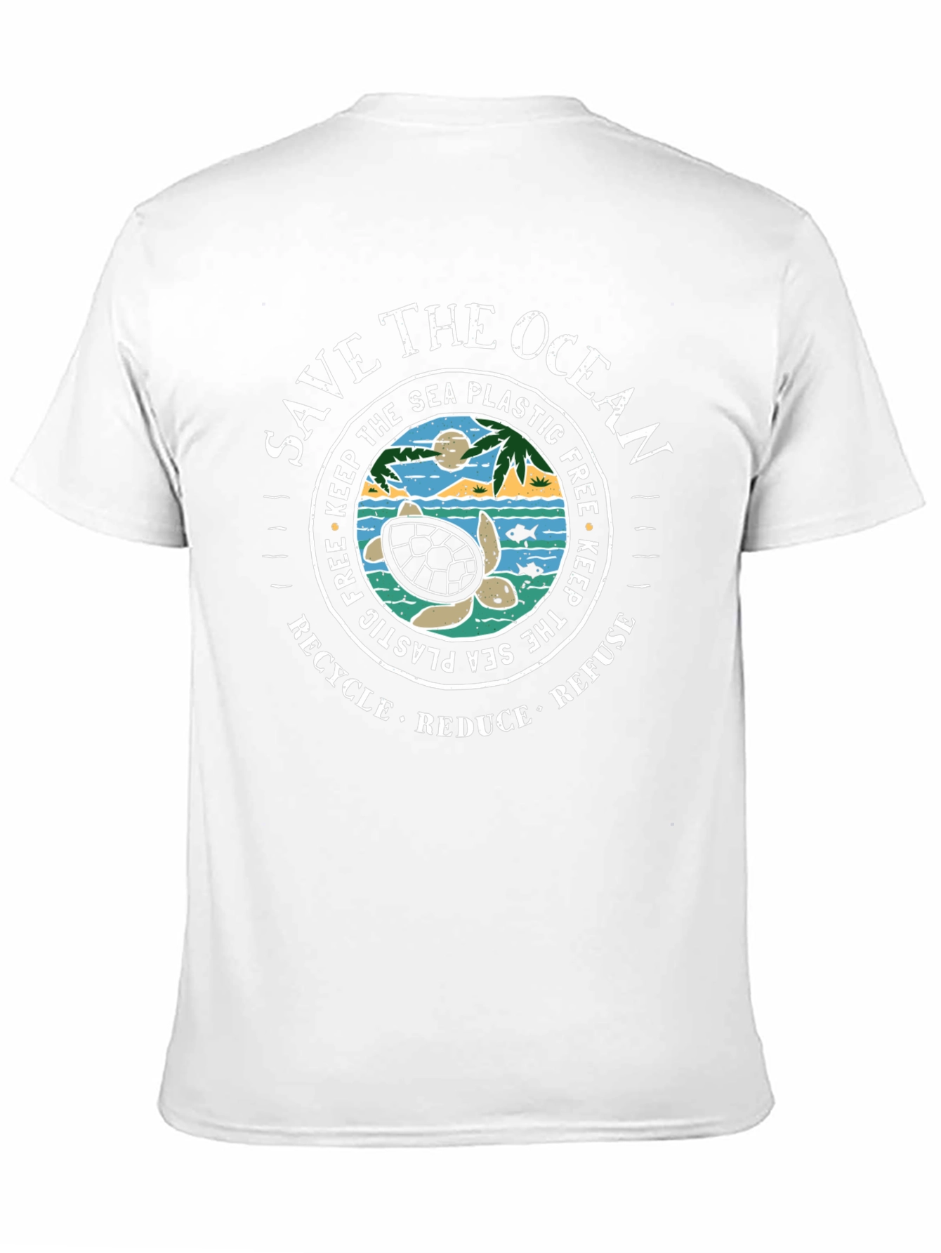 Save the Ocean Graphic T-Shirt