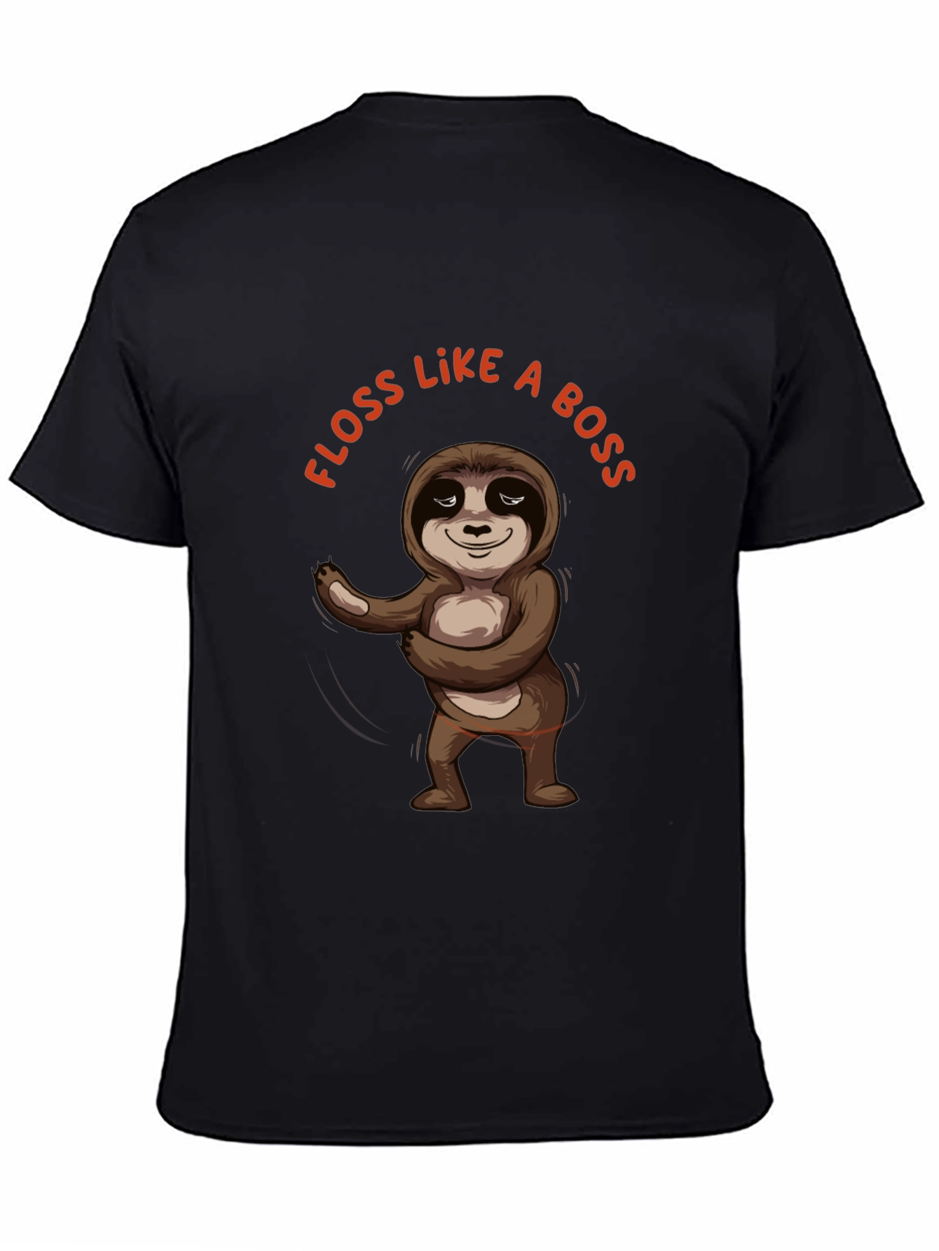 Floss Like A Boss Sloth Graphic Tee