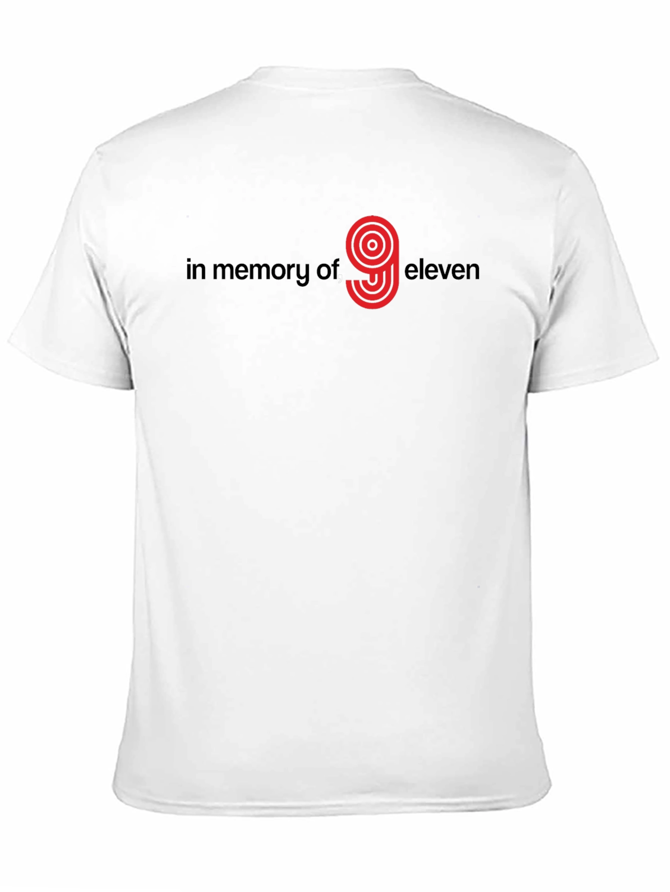 In Memory of 9/11 Graphic Tee - Black