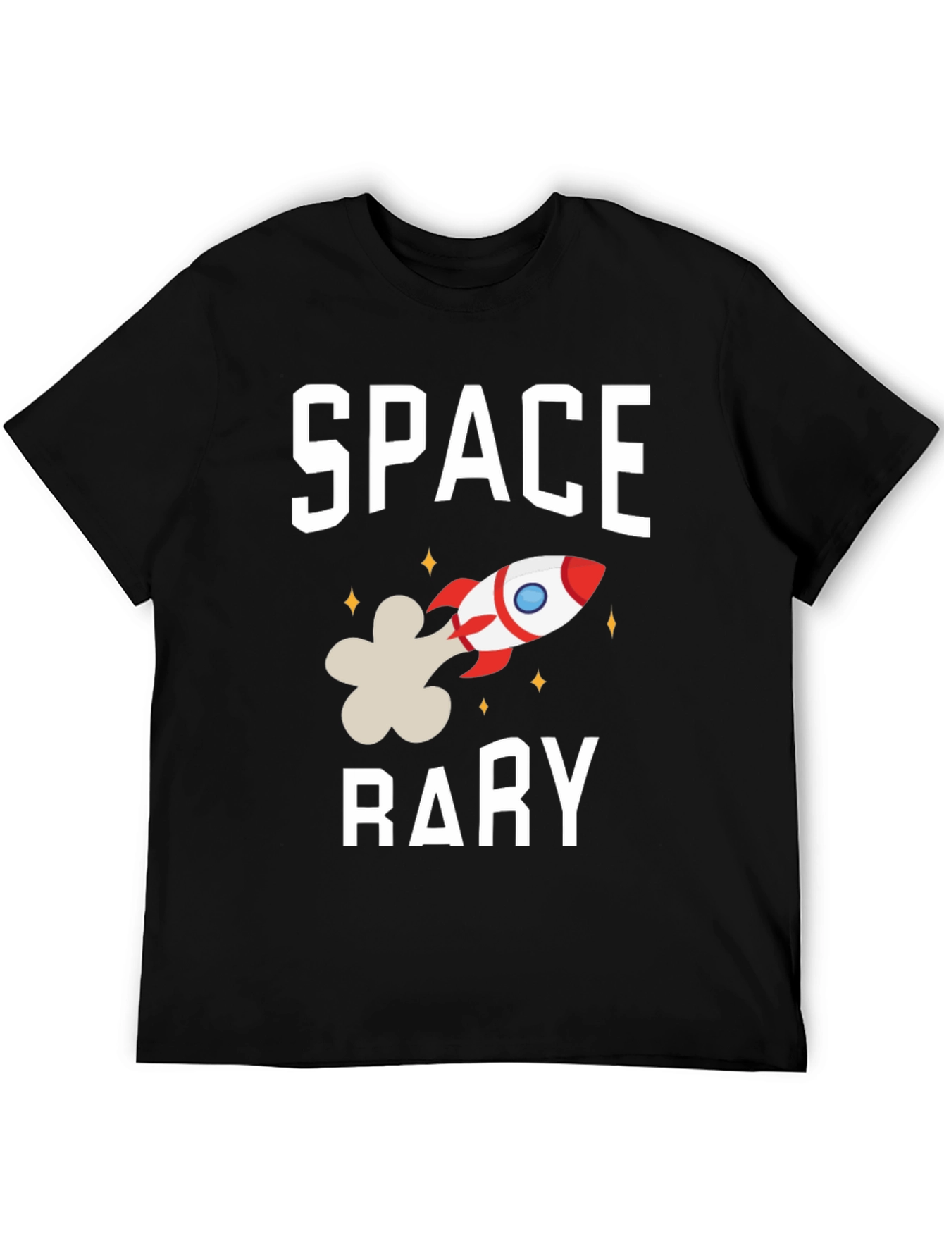 Space Rary Funny Graphic T-Shirt