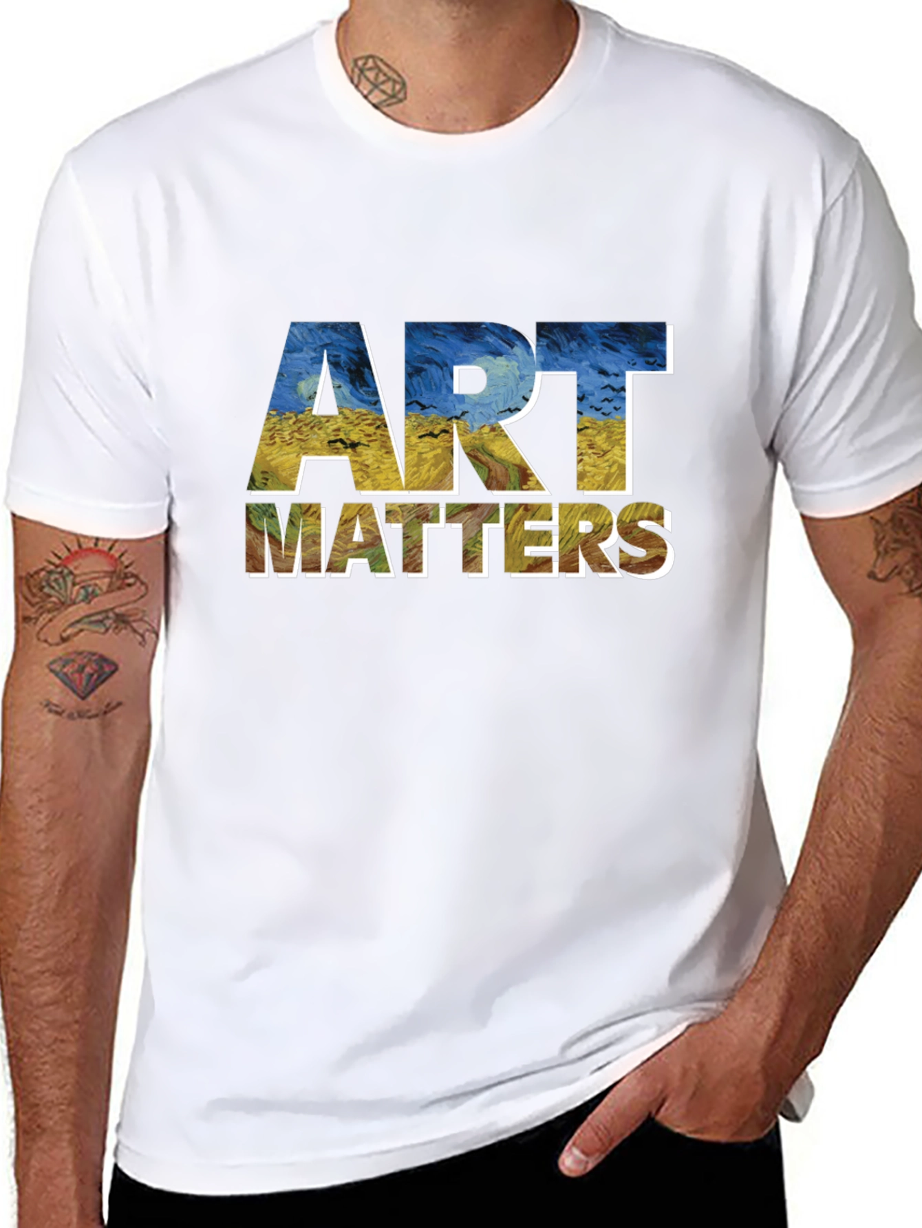 Art Matters Graphic Tee - Stylish Artistic T-Shirt
