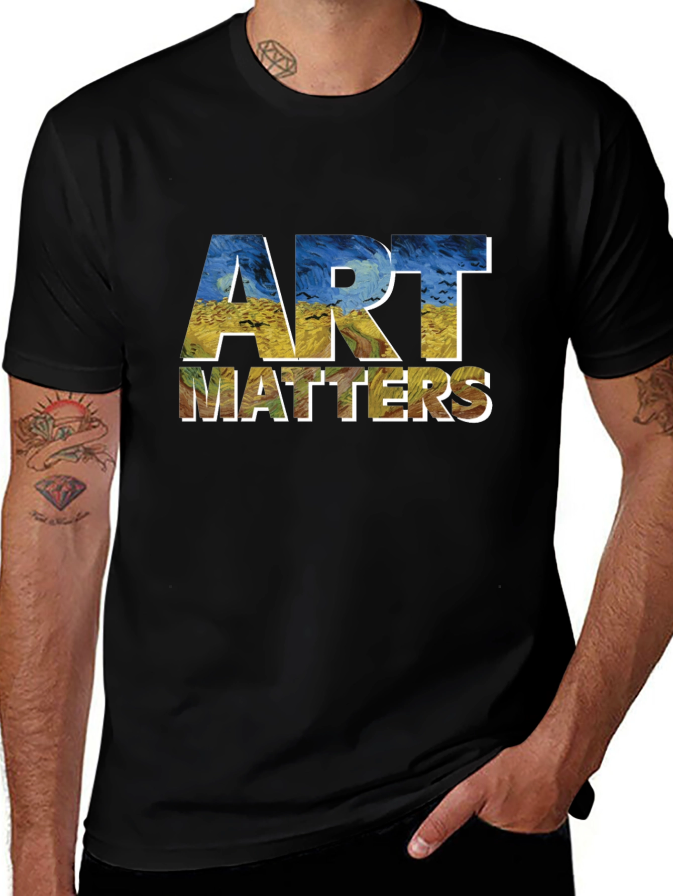 Art Matters Graphic Tee - Stylish Artistic T-Shirt
