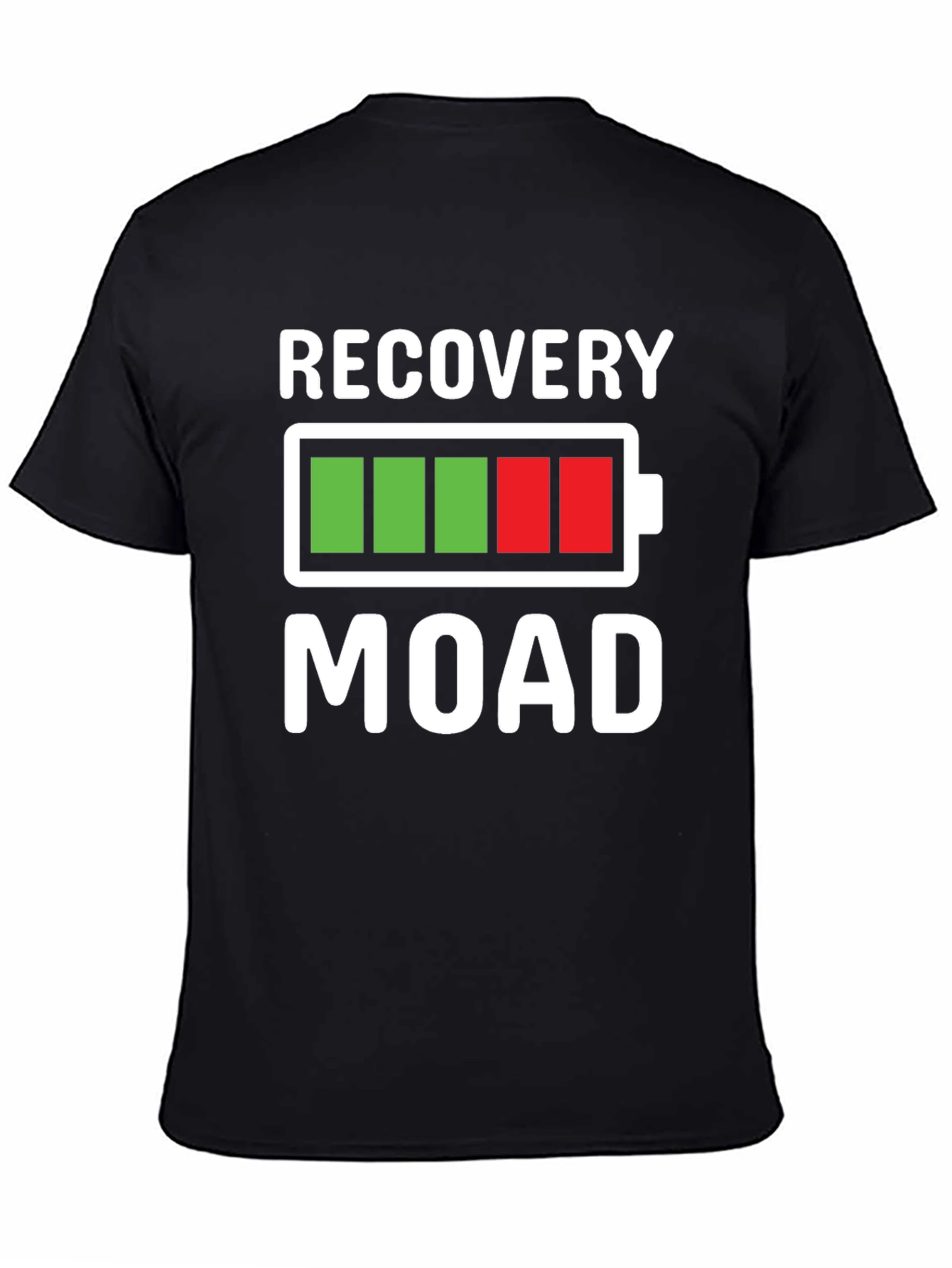 Recovery Mode T-Shirt - Battery Graphic Tee